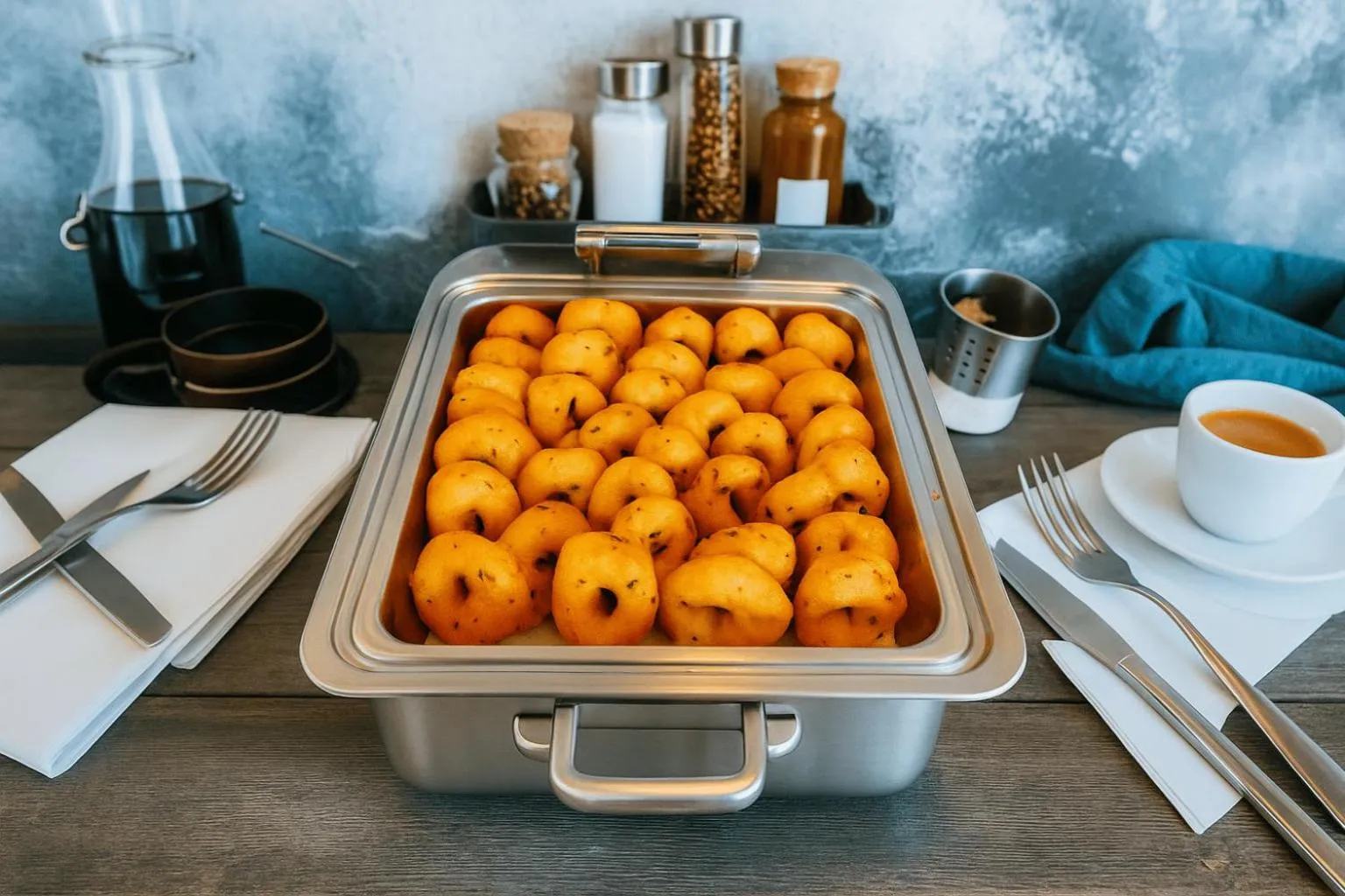 Food in White Fern Stays Serviced Apartments - Gachibowli