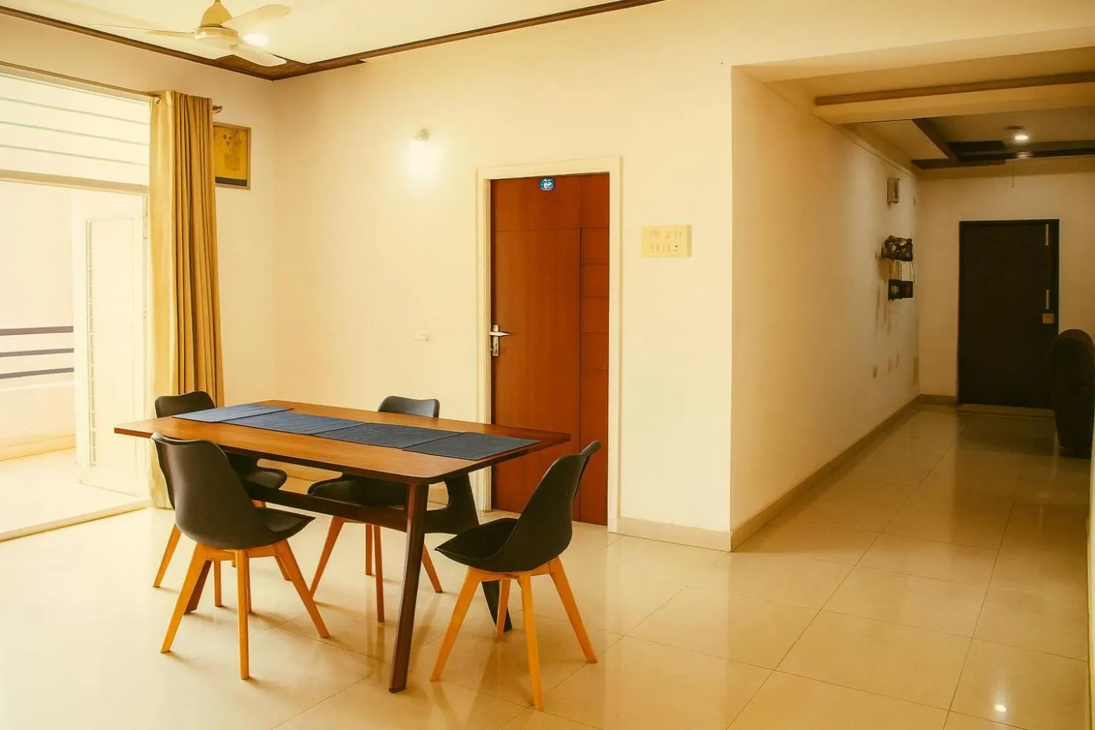 Dining area in White Fern Stays Serviced Apartments - Gachibowli