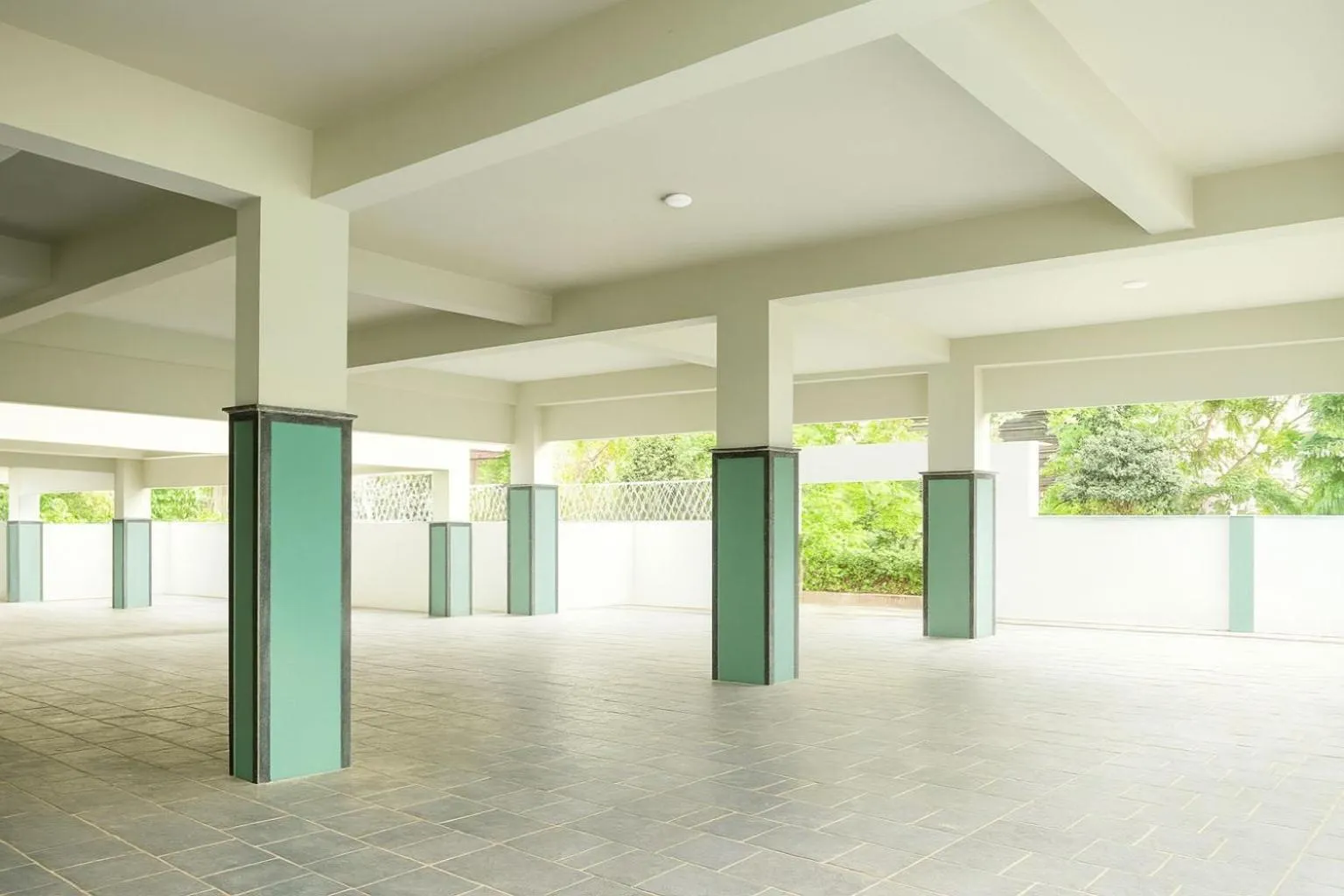 Parking in White Fern Stays Serviced Apartments - Gachibowli