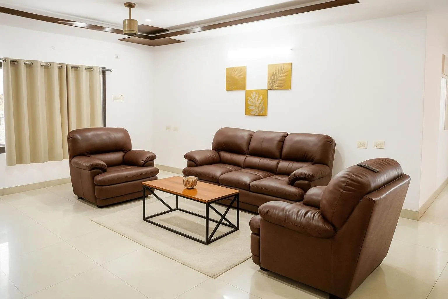 Living room in White Fern Stays Serviced Apartments - Gachibowli