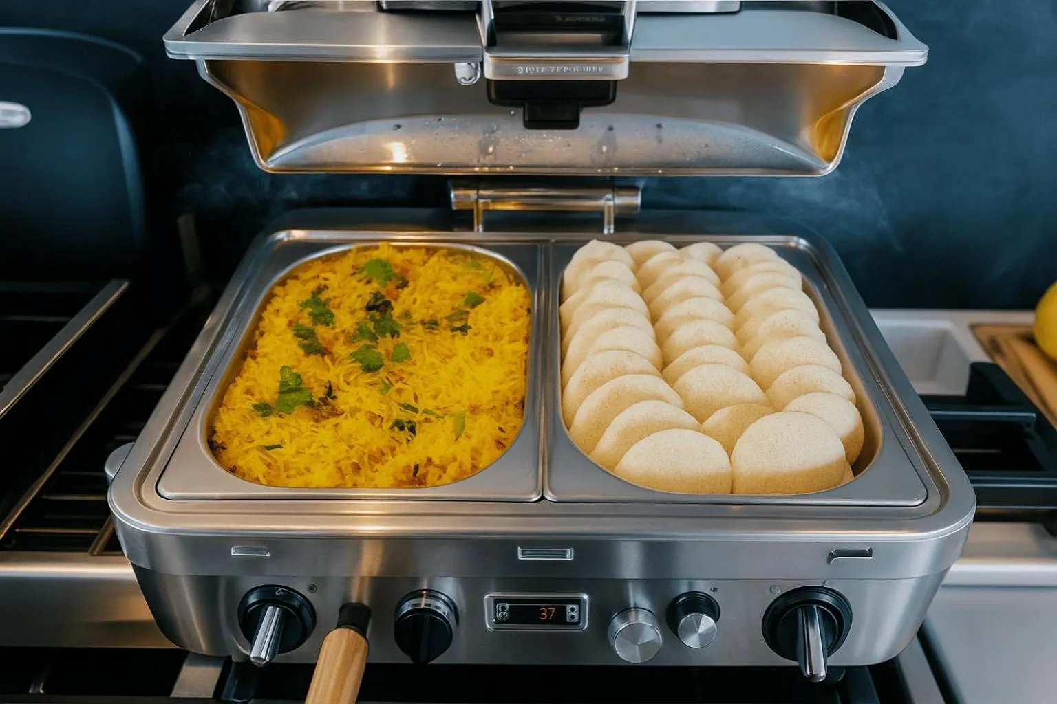 Food in White Fern Stays Serviced Apartments - Gachibowli