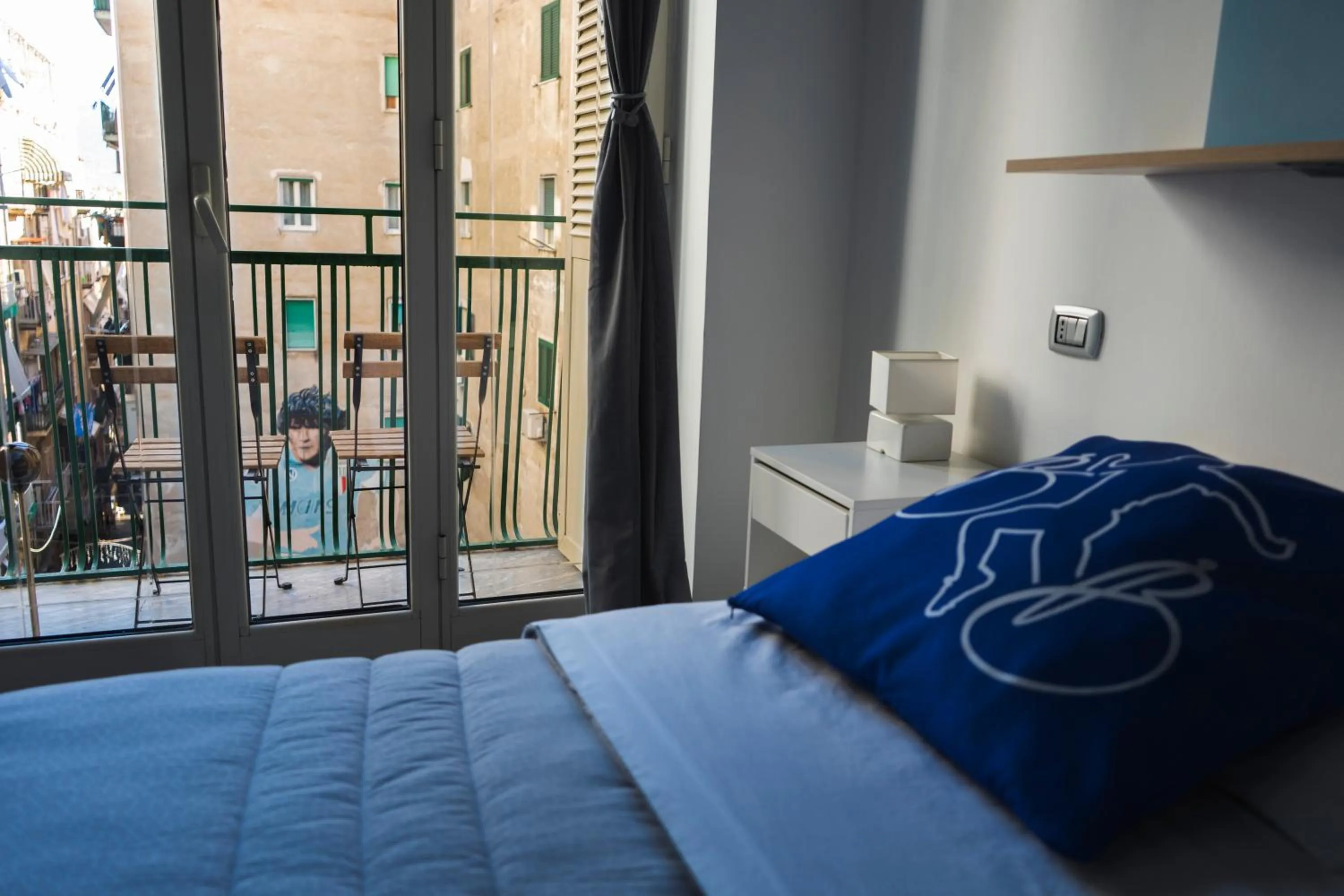 Bed in B&B i Murales