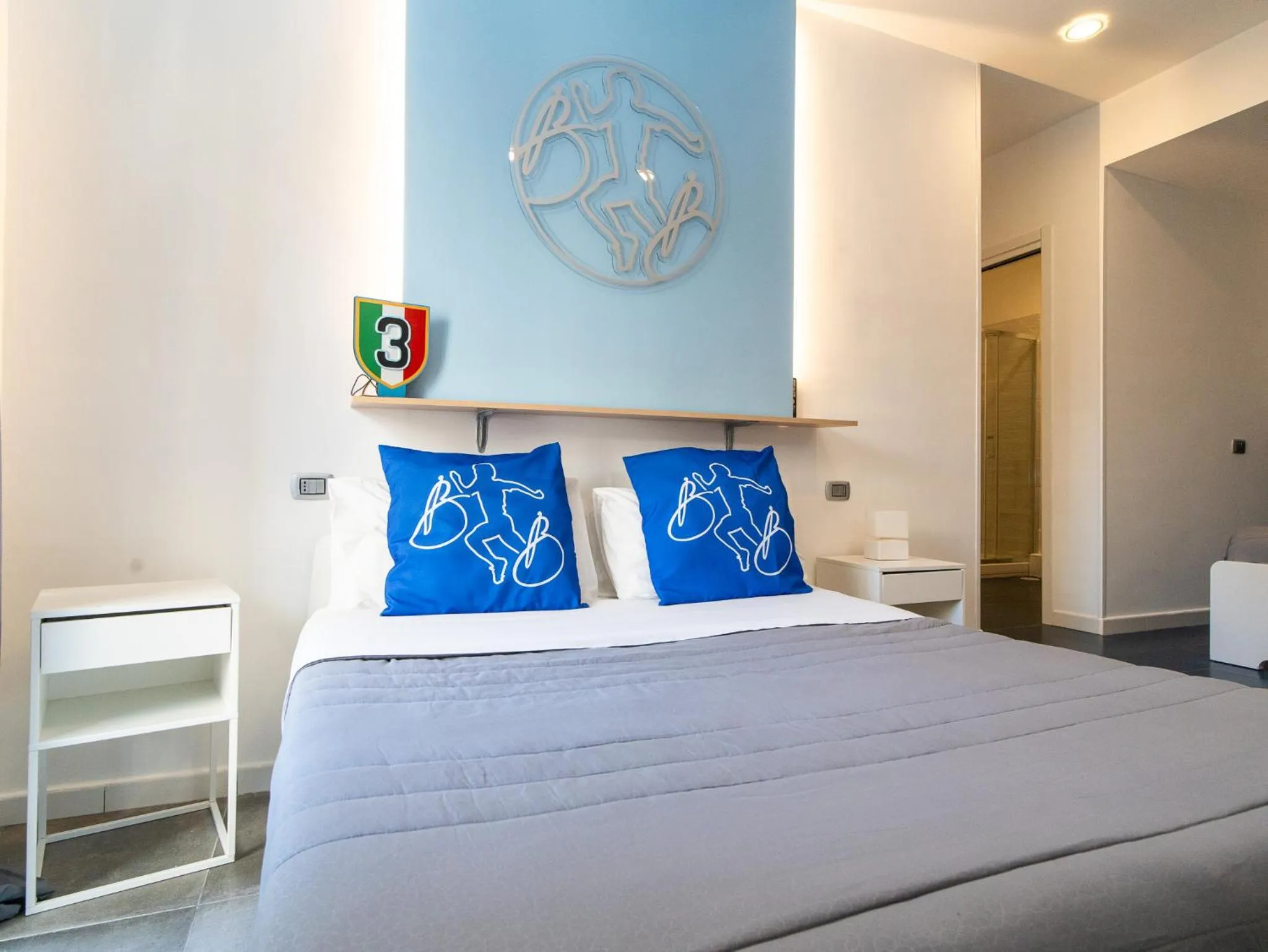 Bed in B&B i Murales