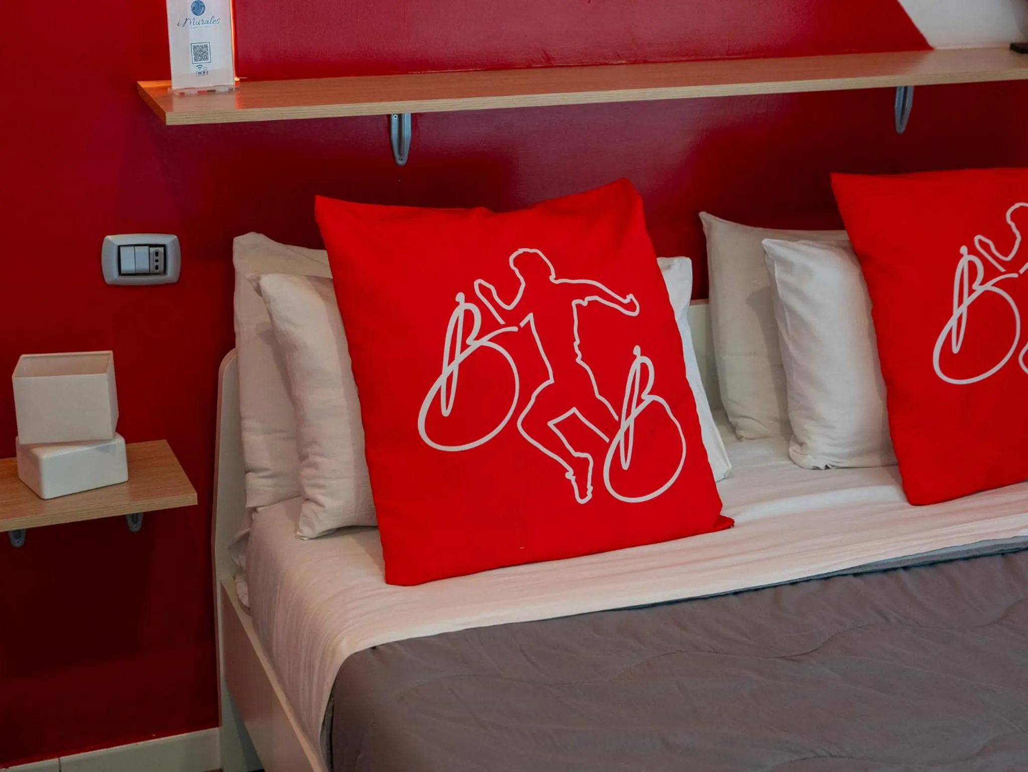 Bed in B&B i Murales