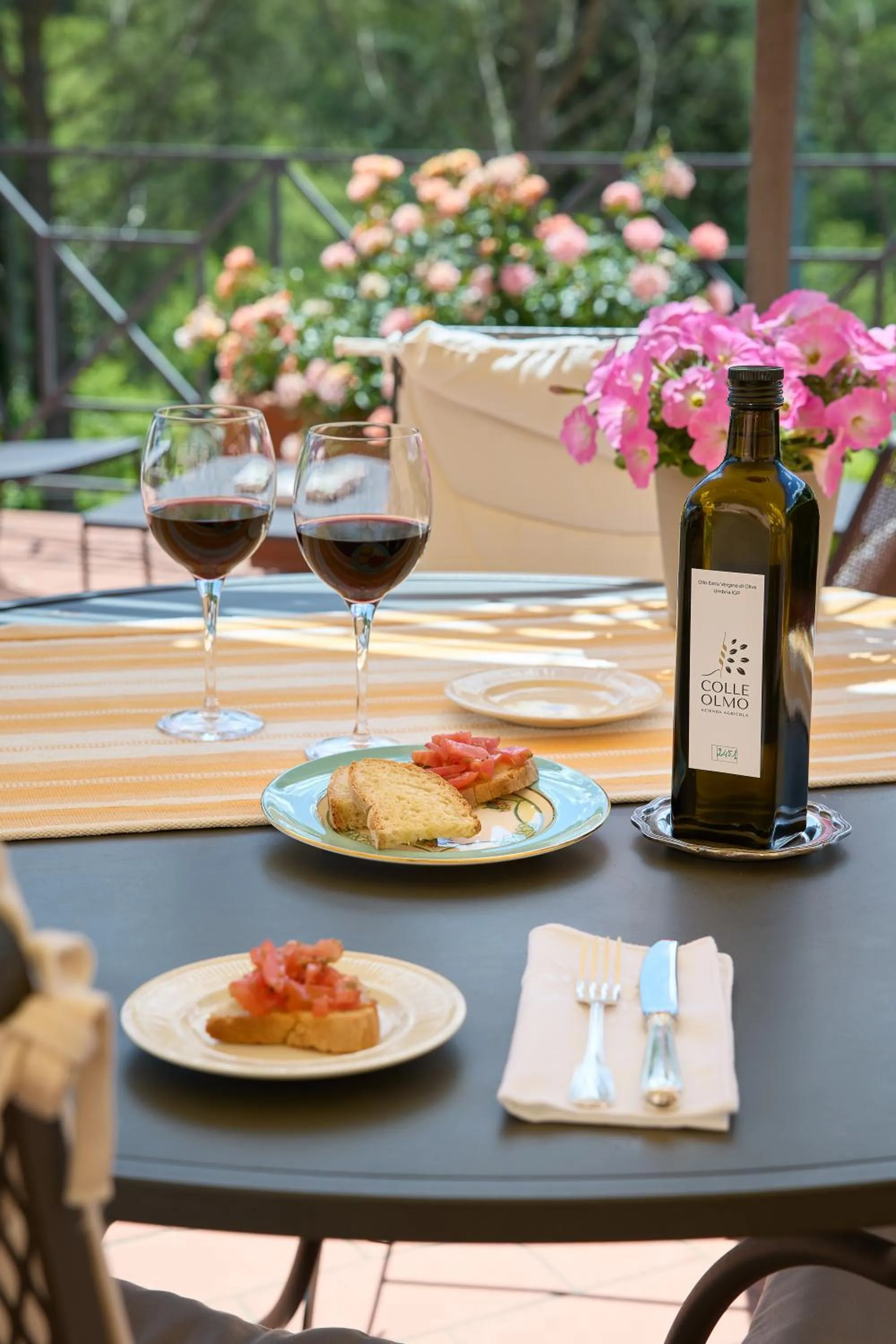 Garden in Albergo Villa Cristina