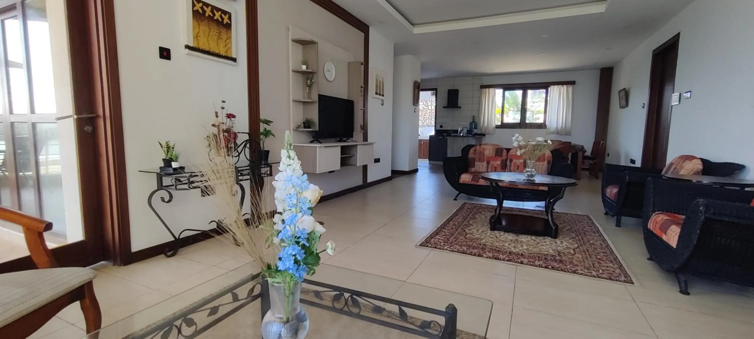 Living room in English Point Residence Beach Apartments Mombasa