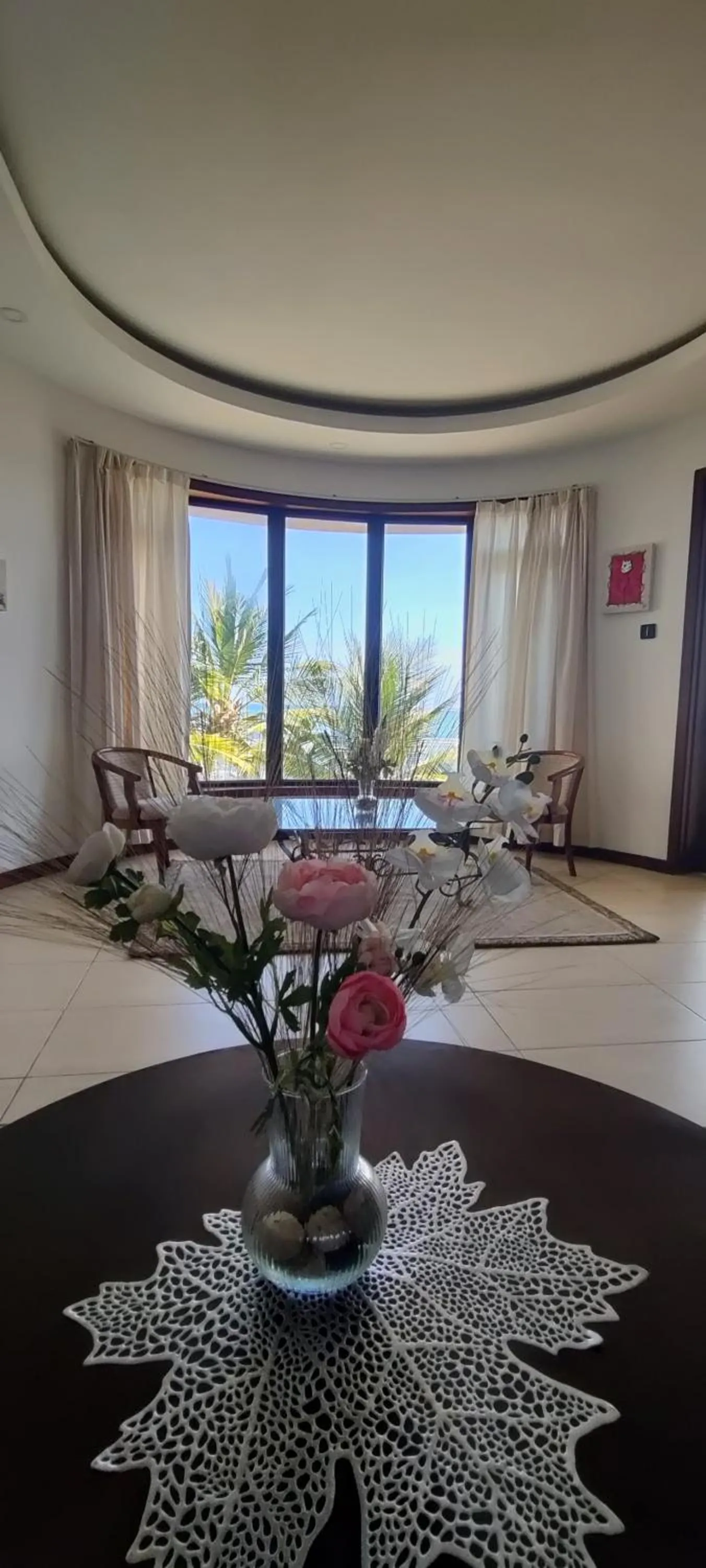 Seating area in English Point Residence Beach Apartments Mombasa