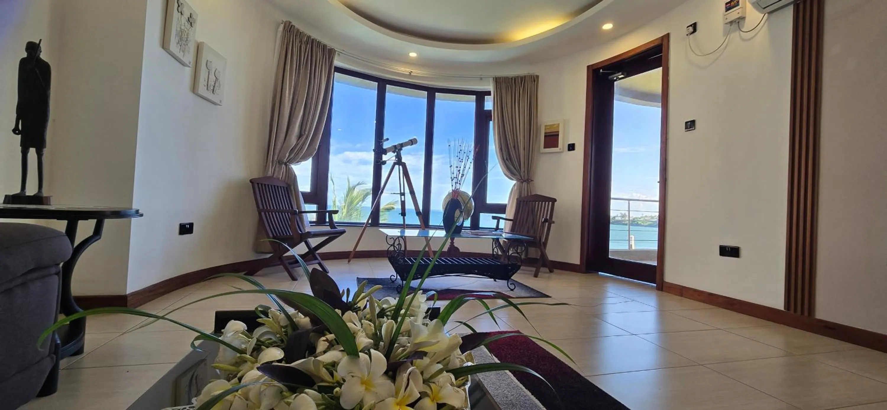 Living room in English Point Residence Beach Apartments Mombasa