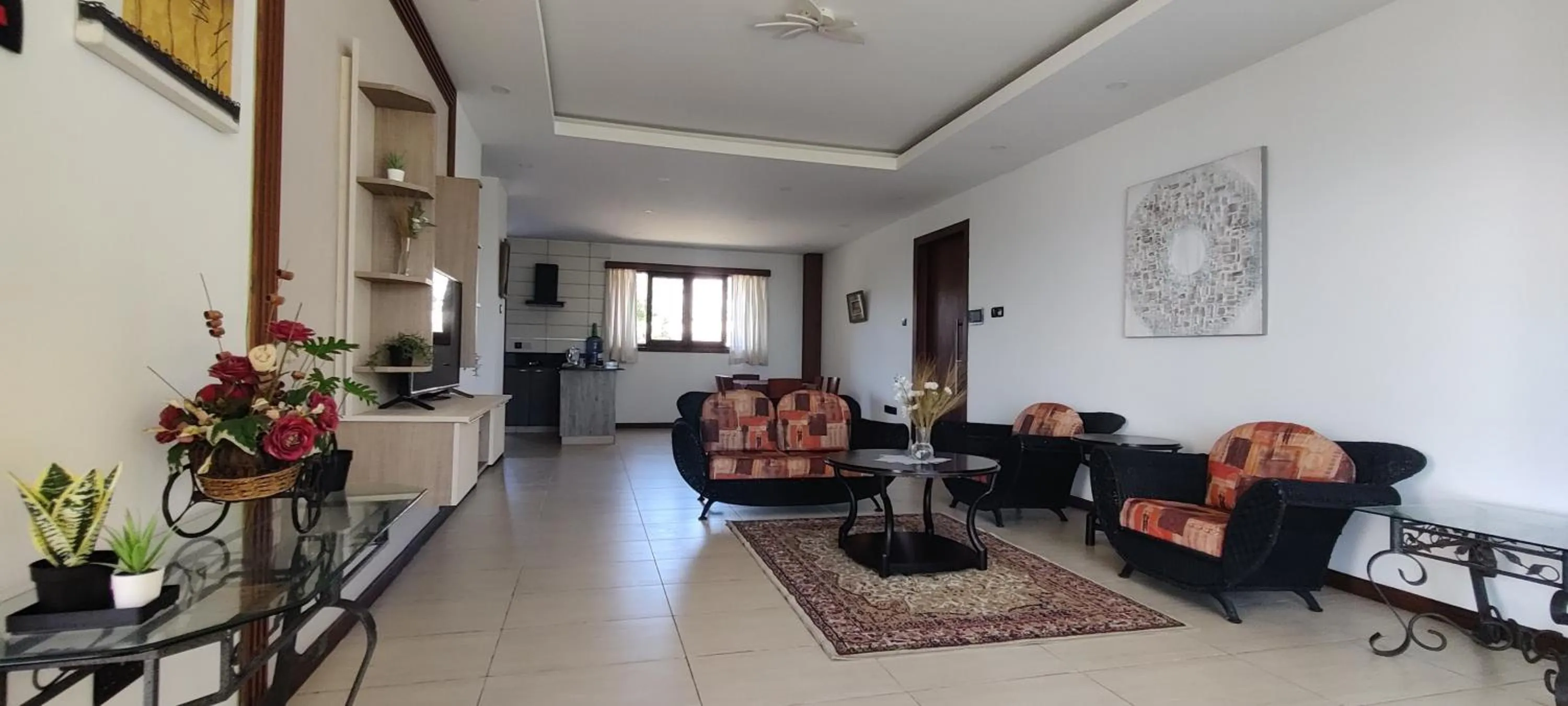Living room in English Point Residence Beach Apartments Mombasa