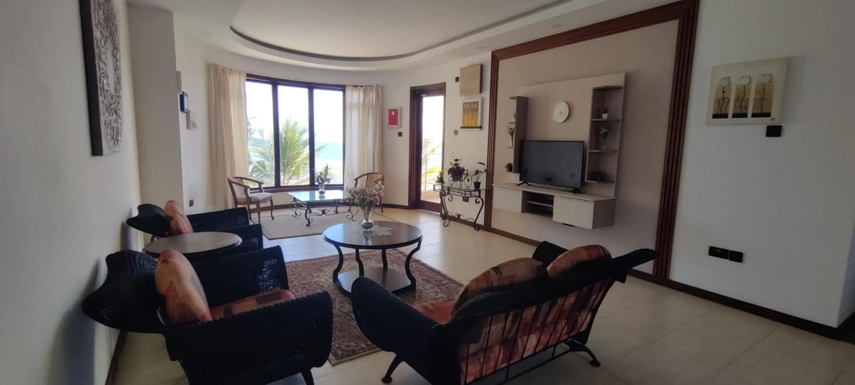 Living room in English Point Residence Beach Apartments Mombasa
