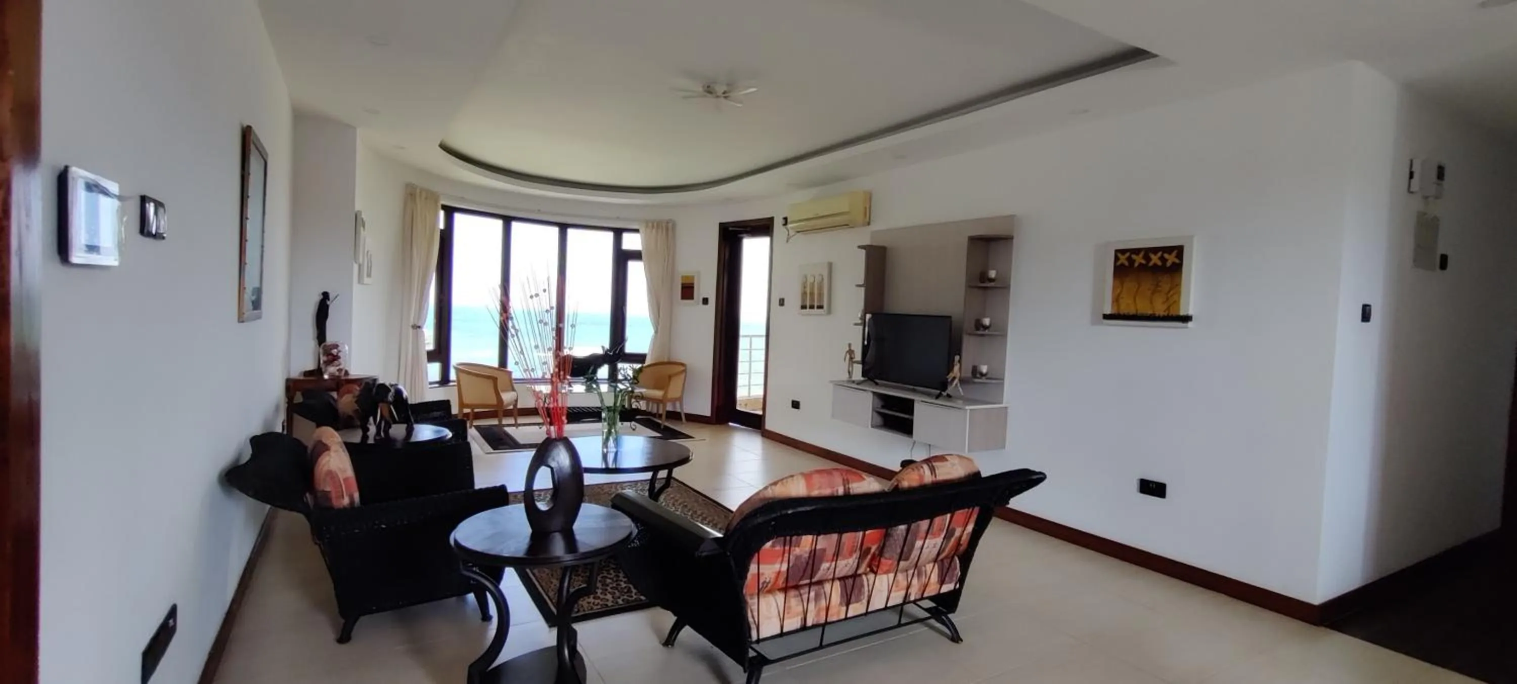 Living room in English Point Residence Beach Apartments Mombasa