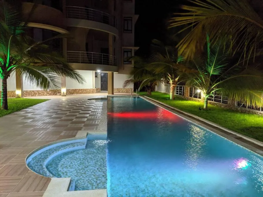 Swimming pool in English Point Residence Beach Apartments Mombasa