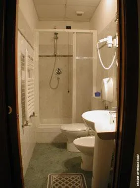Bathroom in Hotel Le Tre Stazioni
