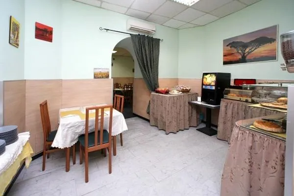 Decorative detail in Hotel Le Tre Stazioni