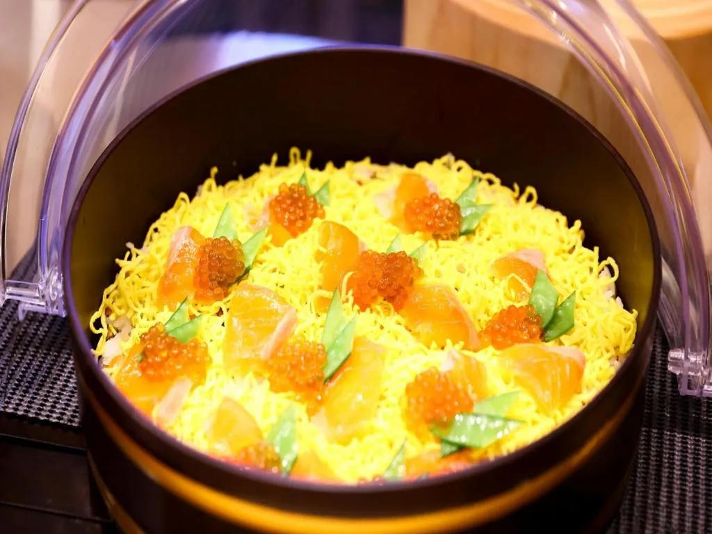 Buffet breakfast in Onyado Nono Matsumoto Natural Hot Spring