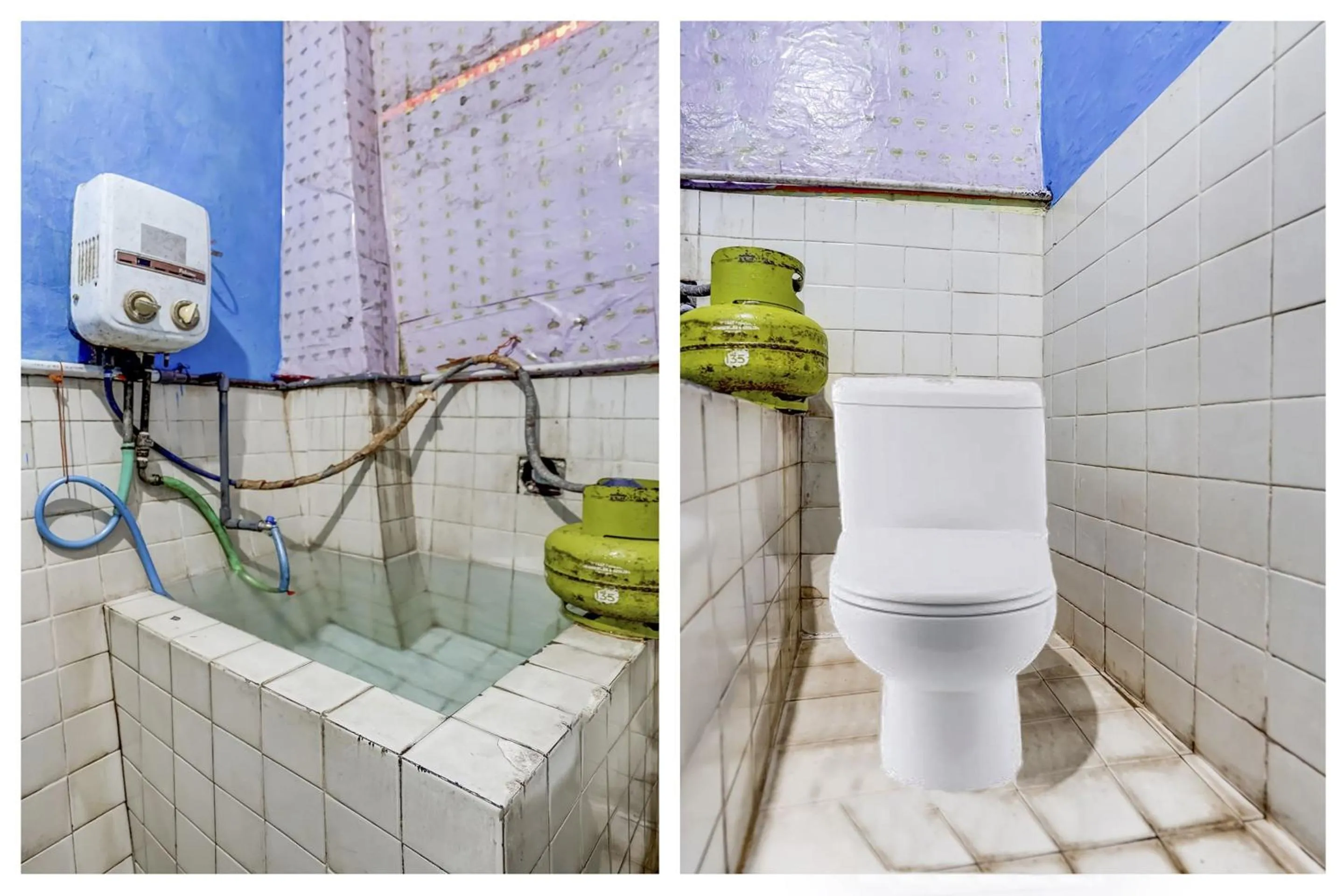 Bathroom in OYO Life 91060 Villa Wijaya Homestay