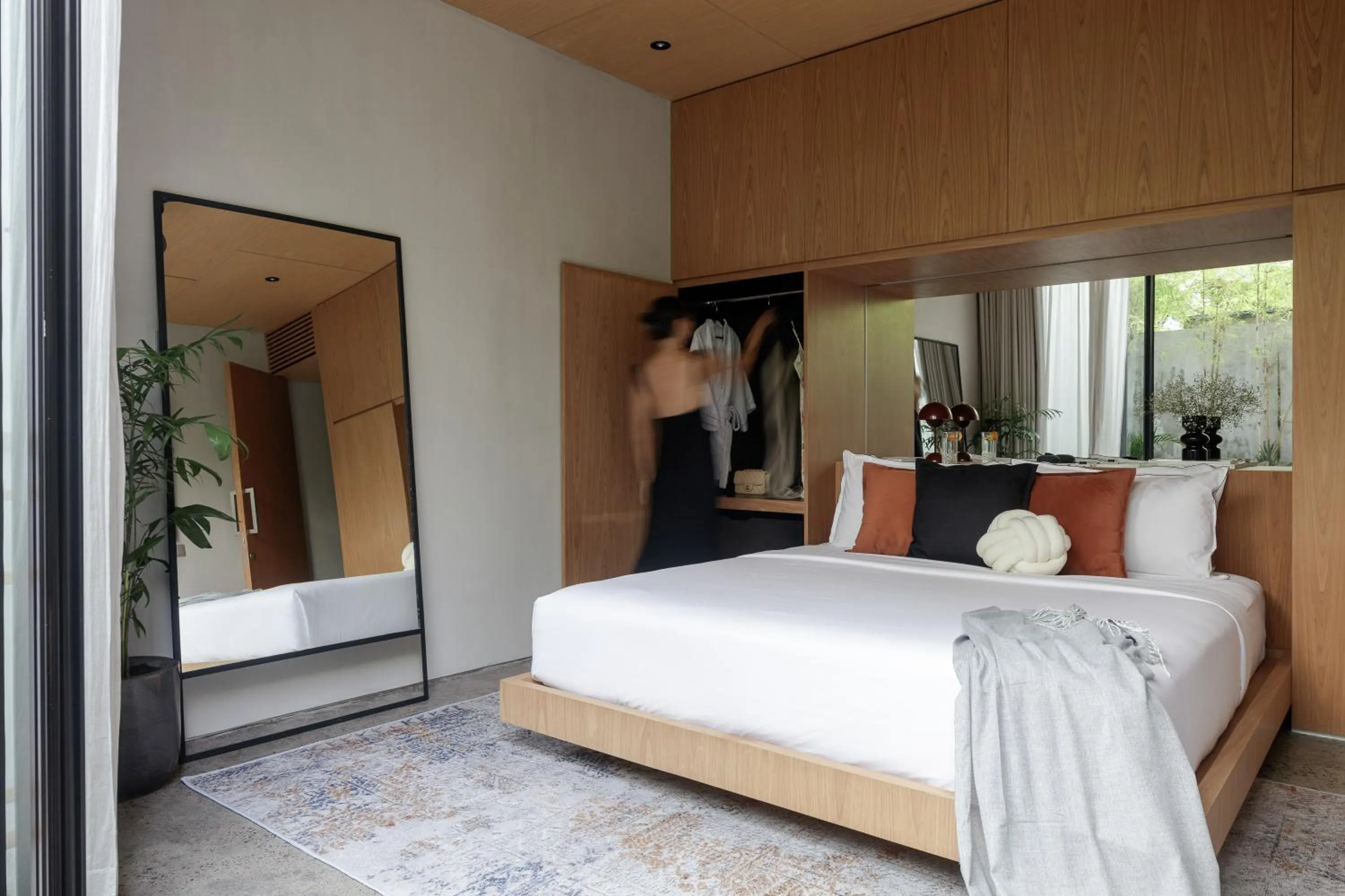 Property building, Bed in OXO Townhouses Berawa Canggu