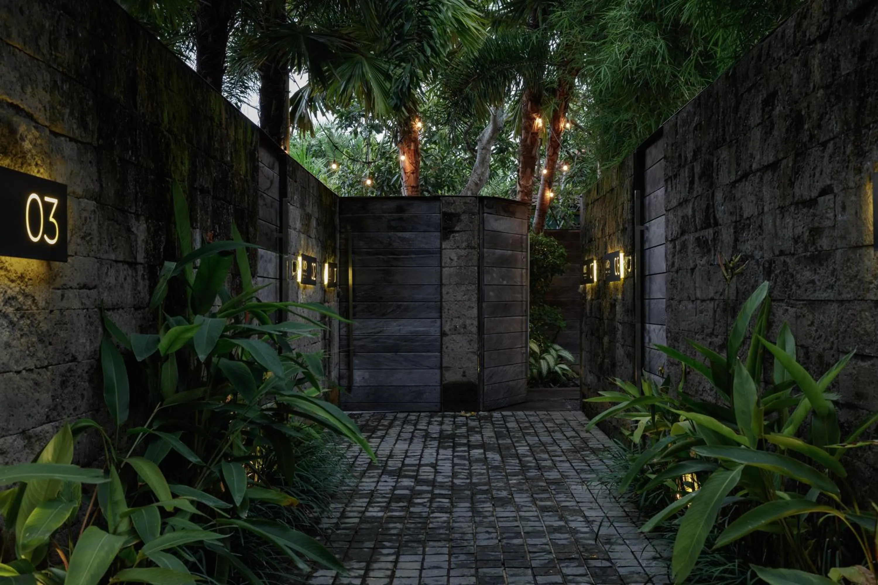 Natural landscape in OXO Townhouses Berawa Canggu