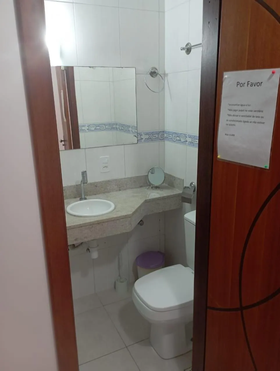 Bathroom in Portela´s Guest House