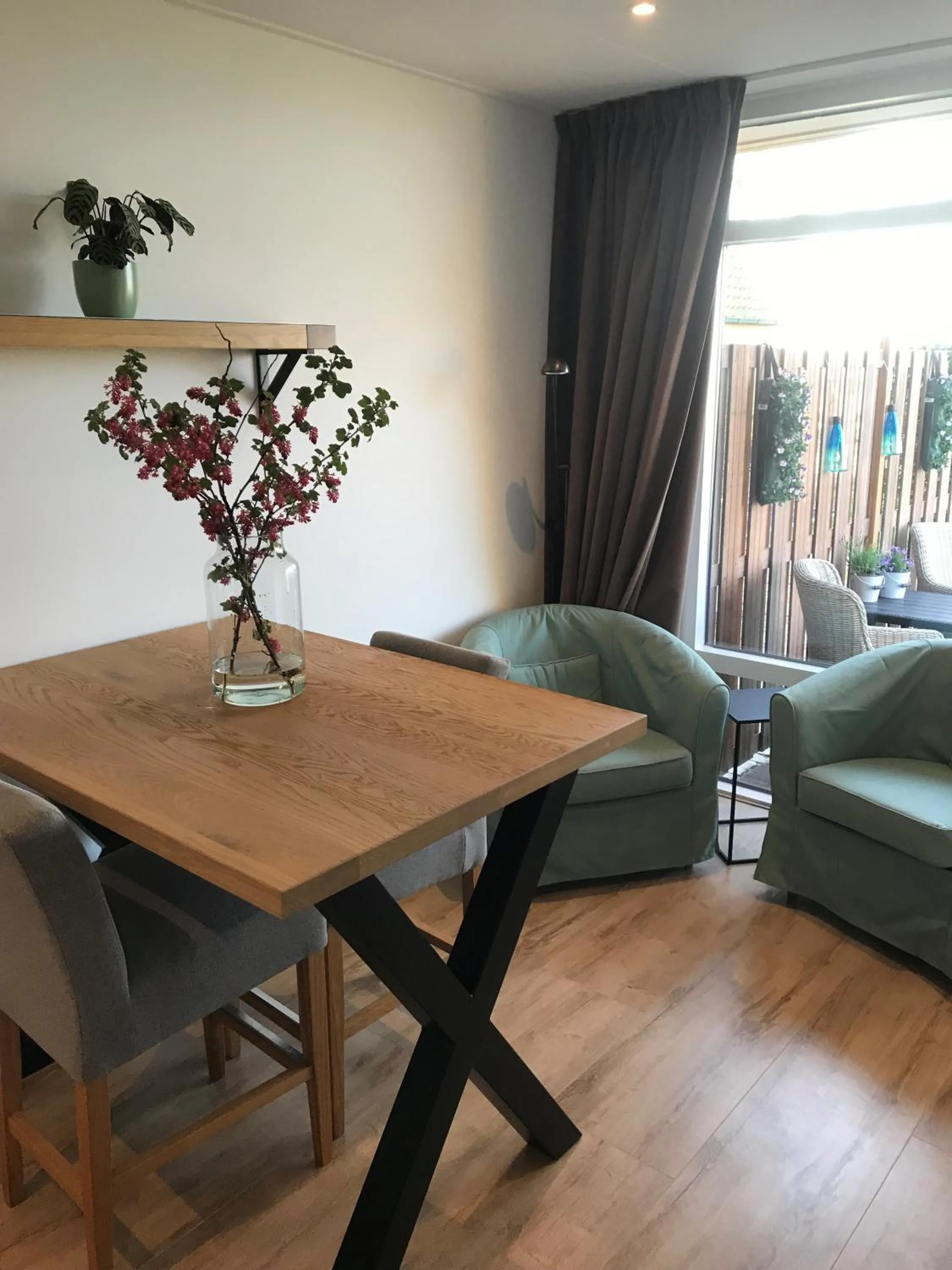 Seating area in B&B de Danser