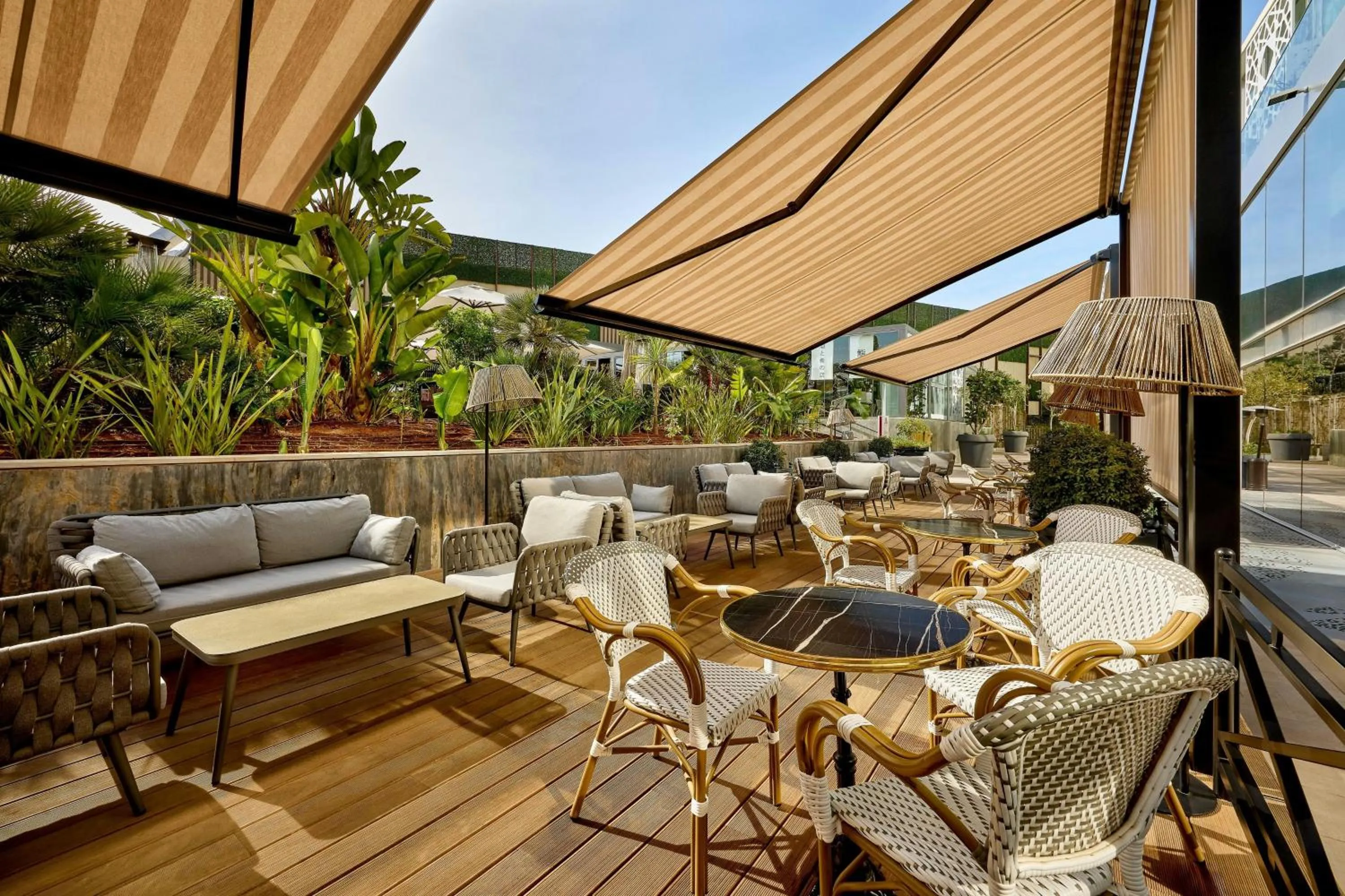 Restaurant/places to eat in Rabat Marriott Hotel