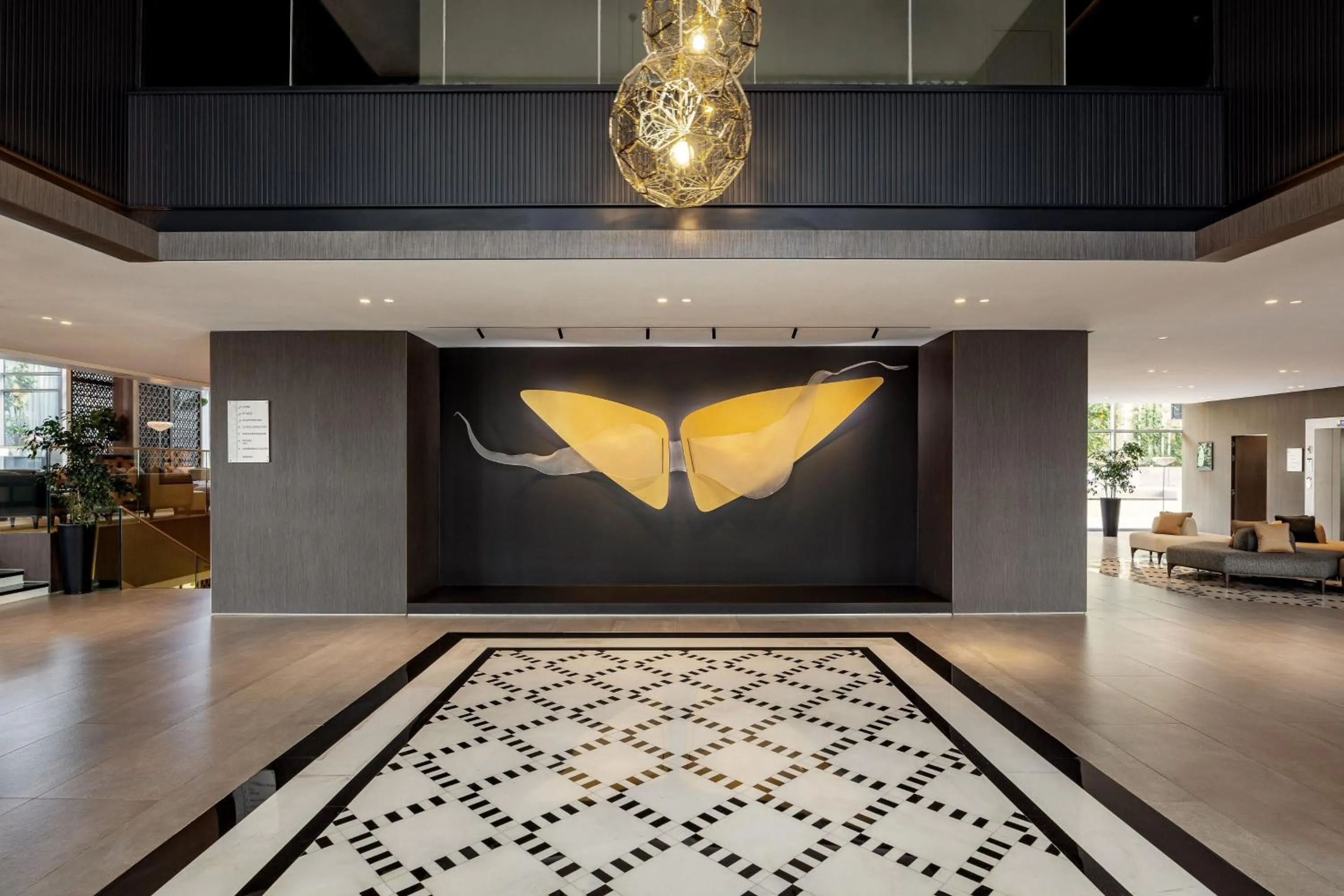 Lobby or reception in Rabat Marriott Hotel