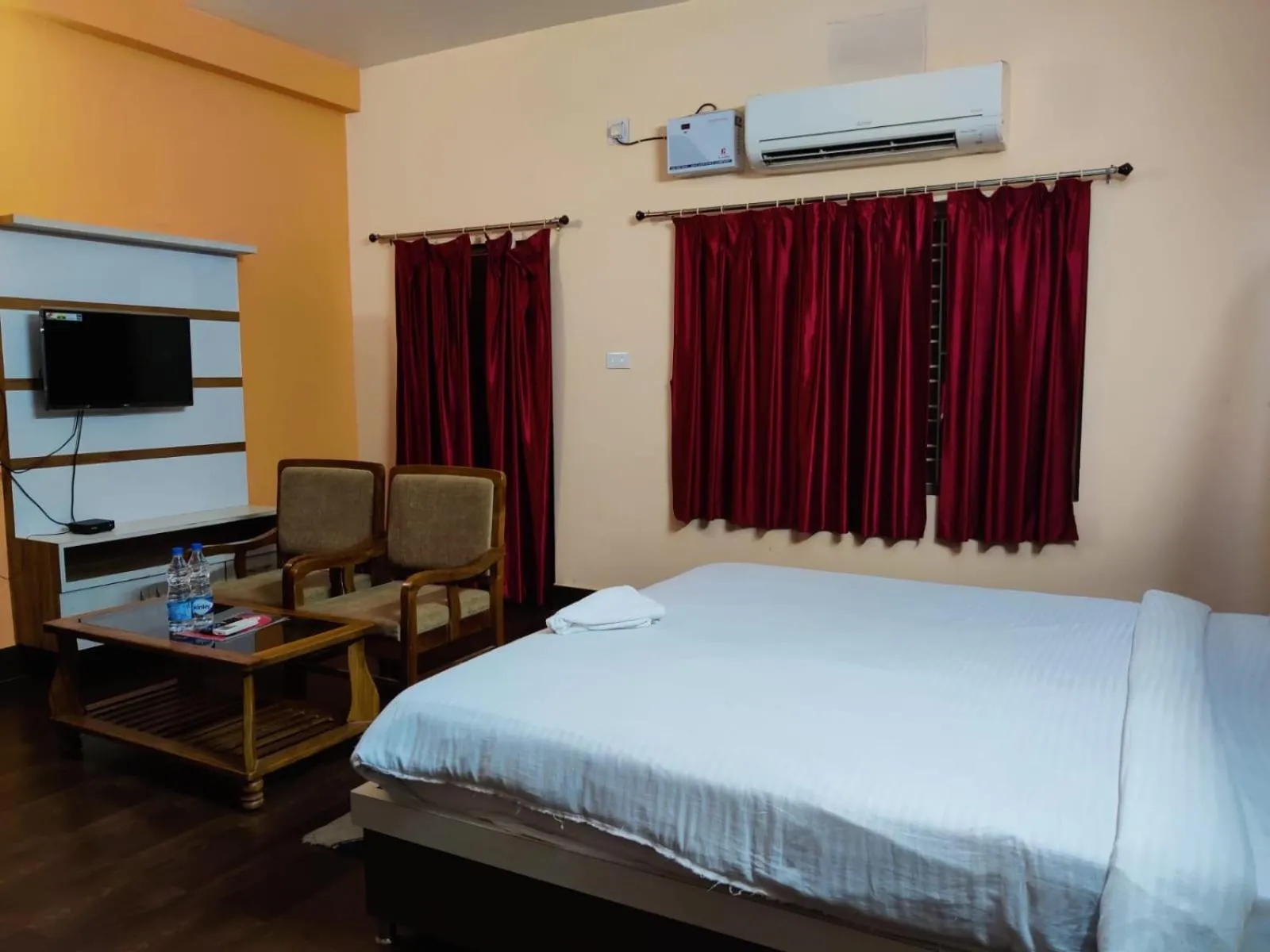 Bed in CHETAN INN HOTEL