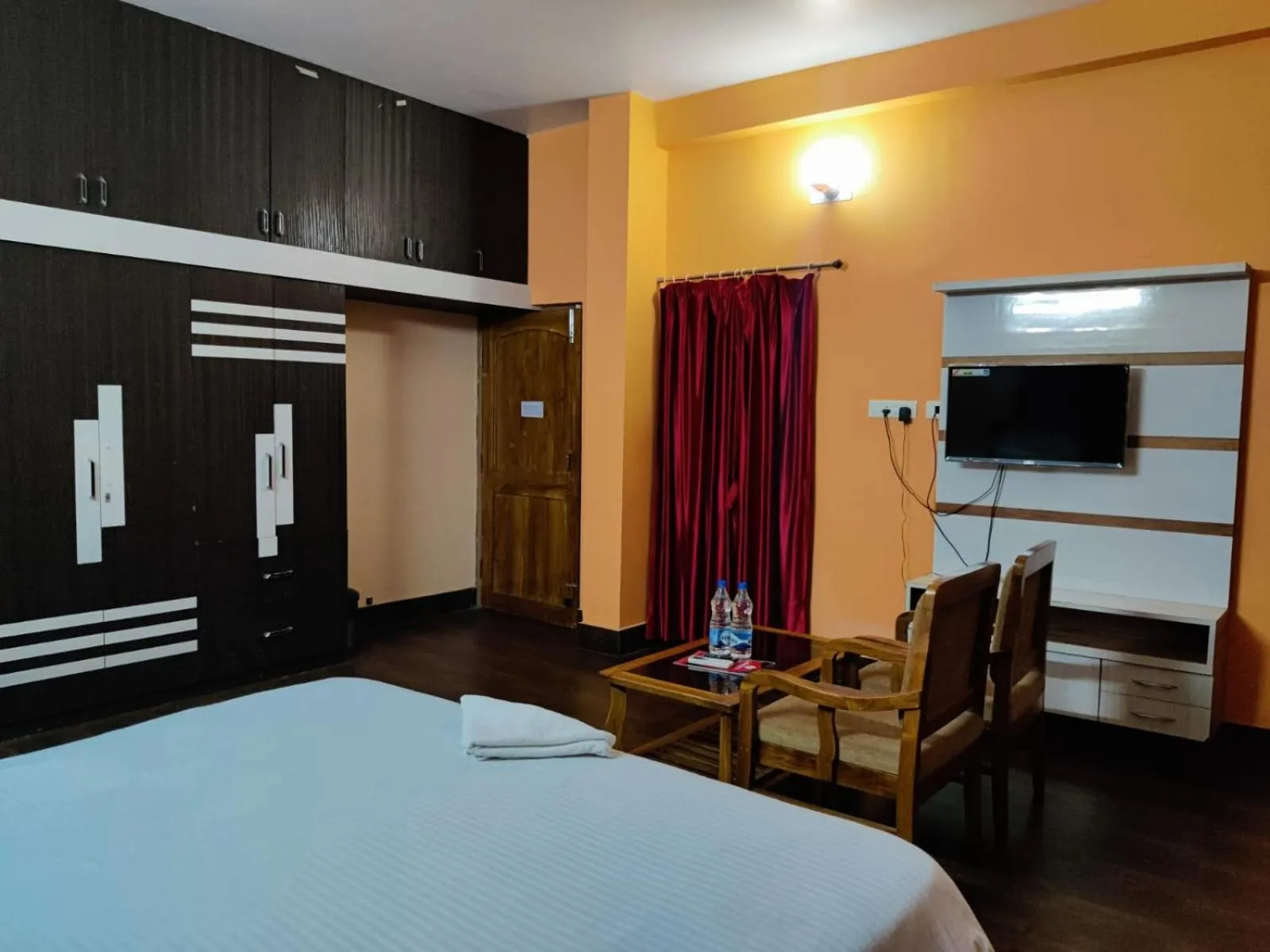 Bed in CHETAN INN HOTEL