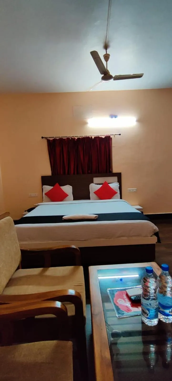 Bed in CHETAN INN HOTEL