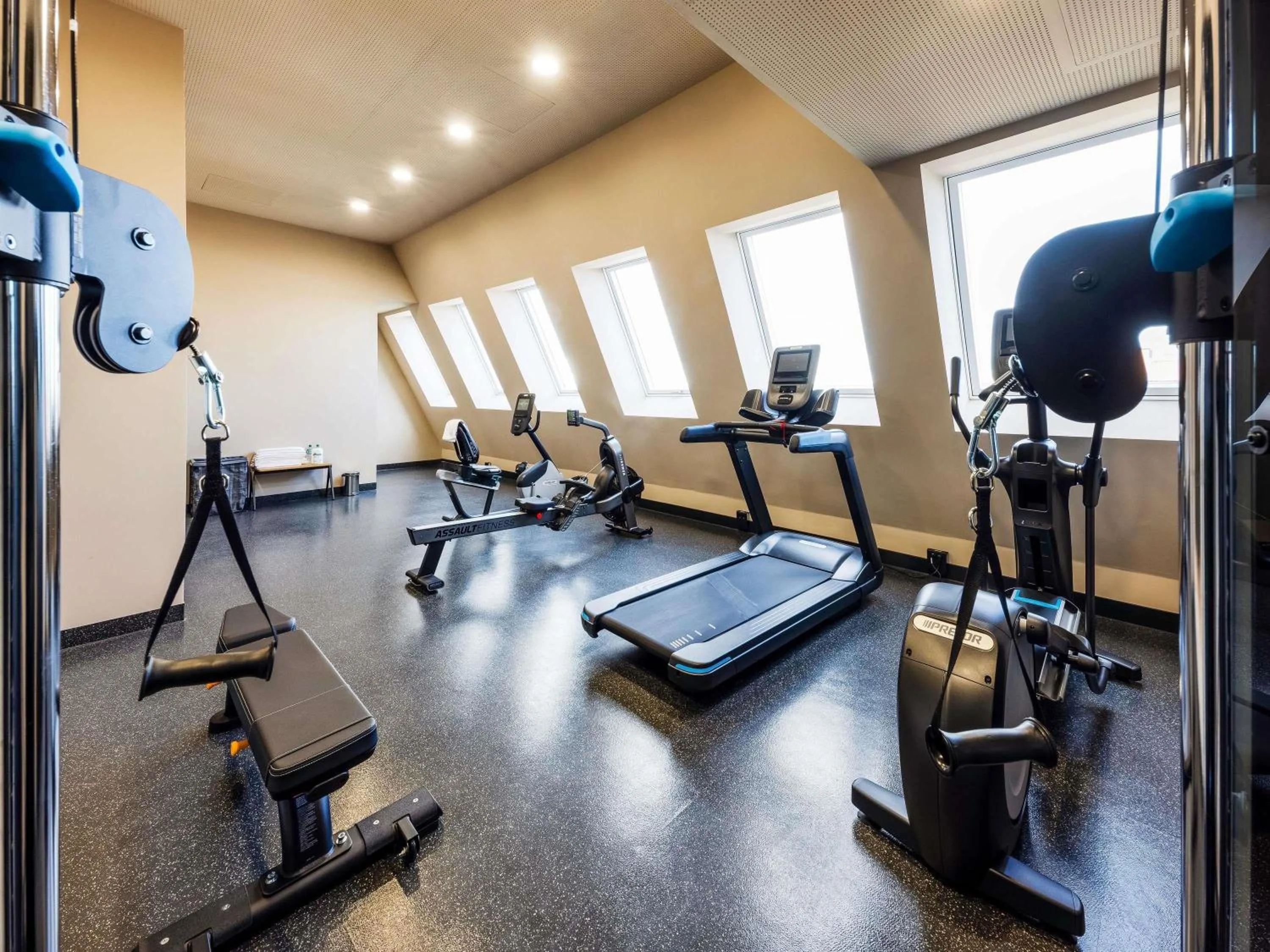 Fitness centre/facilities in Novotel Münster City