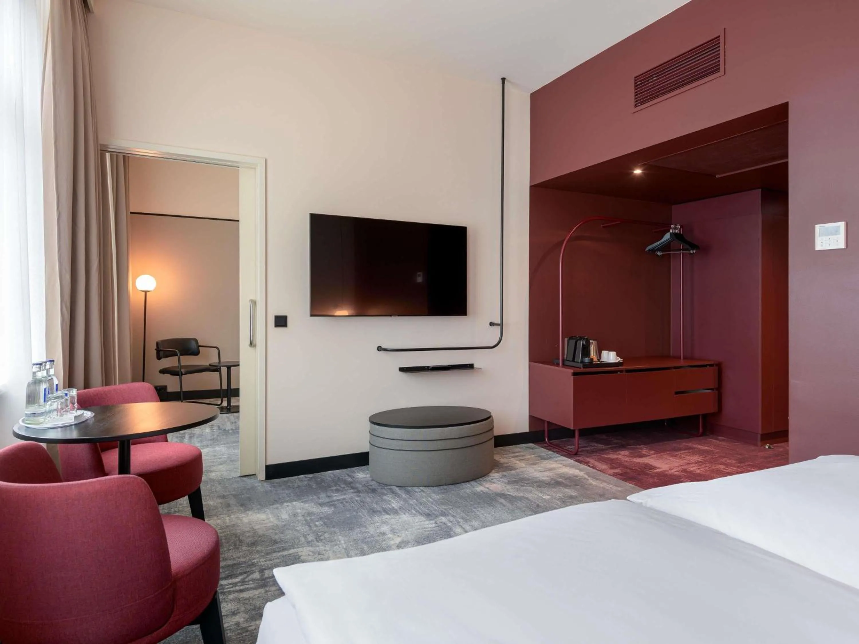 Bedroom, Bed in Novotel Münster City