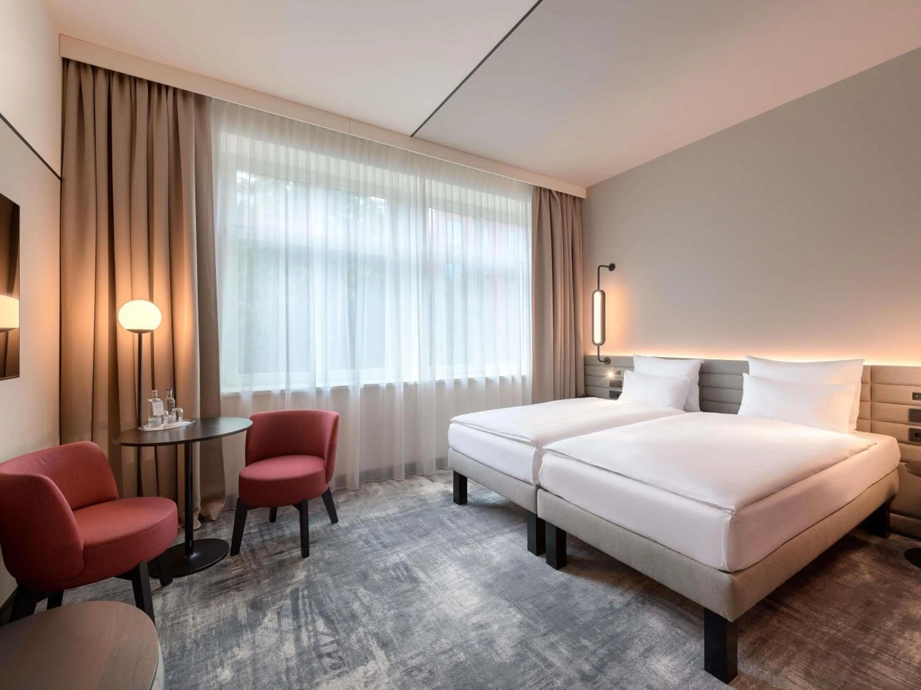 Bedroom, Bed in Novotel Münster City