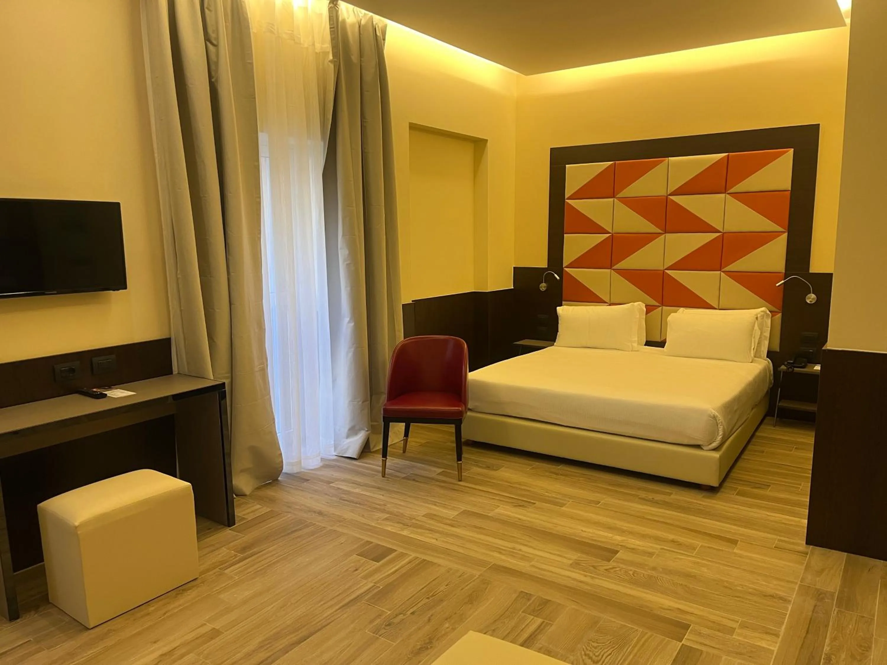 Photo of the whole room, Bed in JR Hotels Bocconi Milano