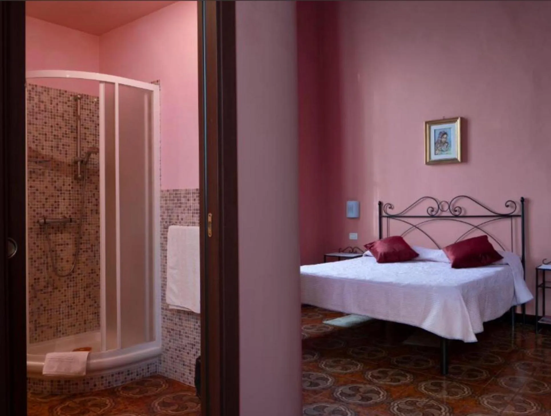 Bed in Bed and Breakfast Donna Olimpia