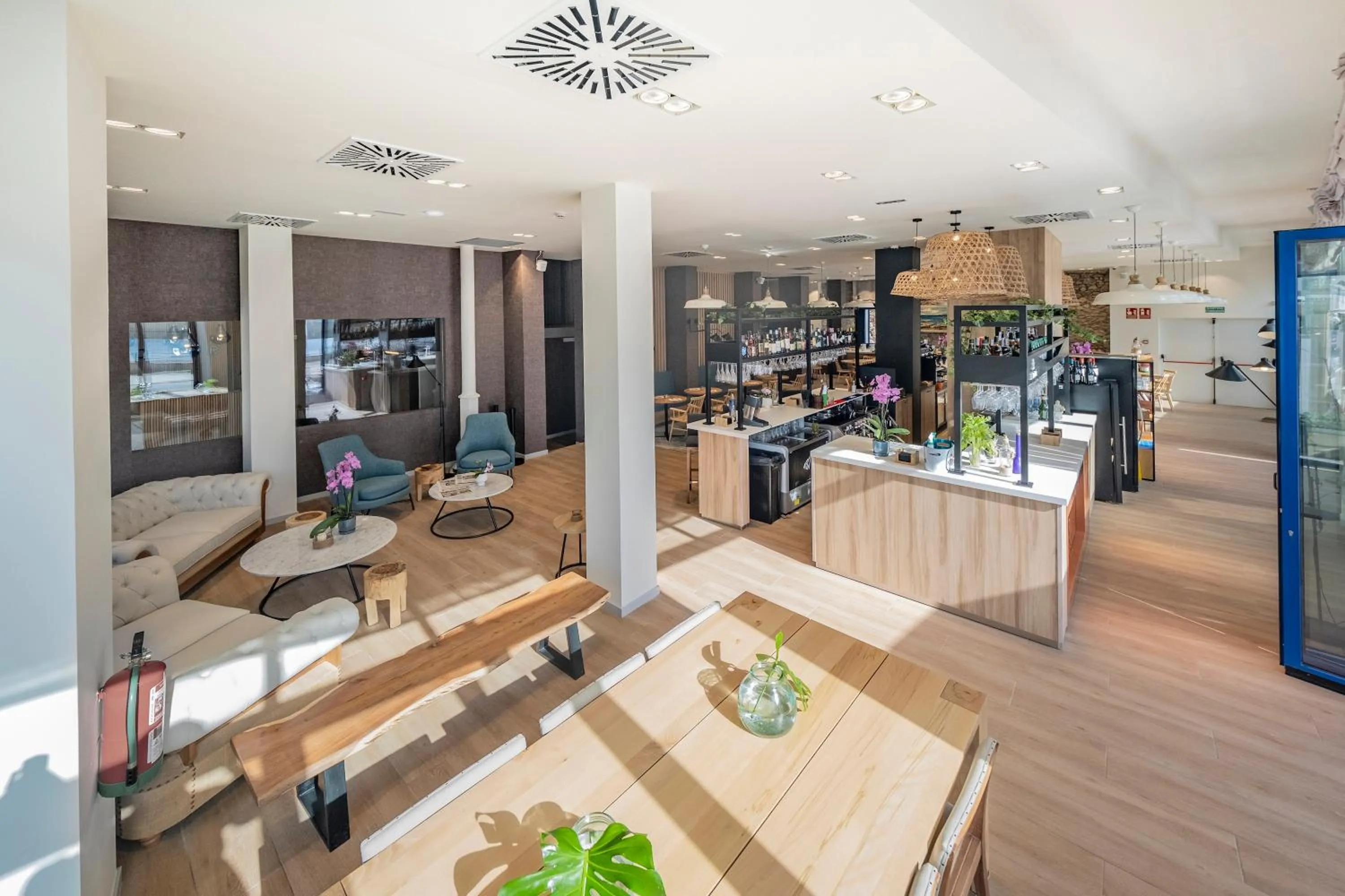 Restaurant/places to eat in Hotel Voramar