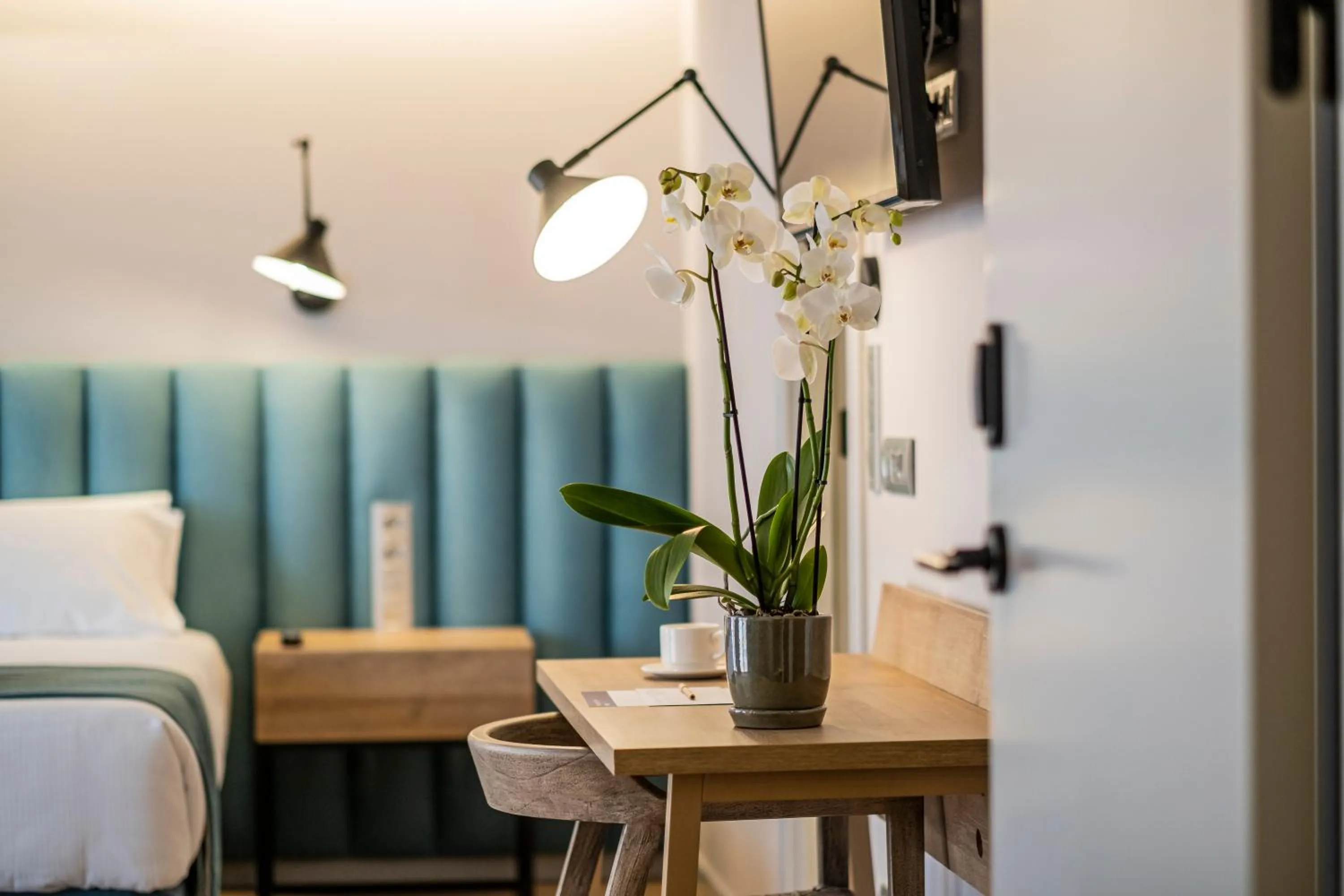 Bedroom, Bed in Hotel Voramar