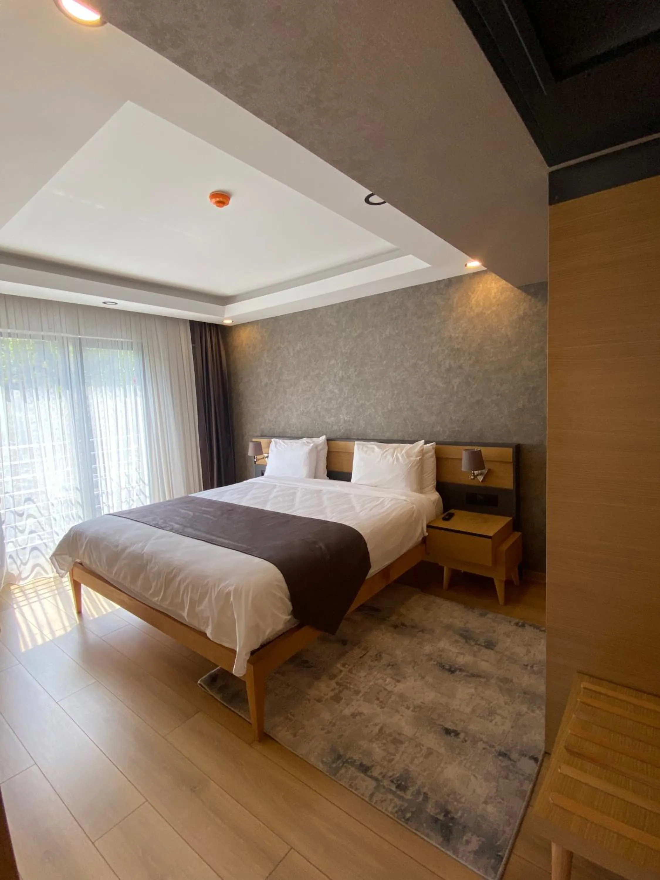 Bed in Şehrar Suite Hotel