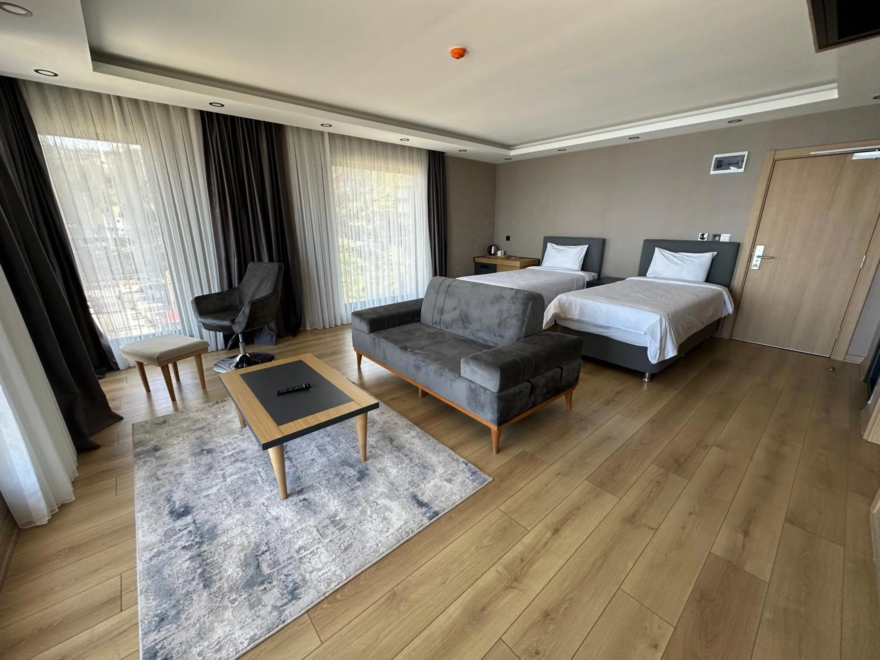 Bed in Şehrar Suite Hotel