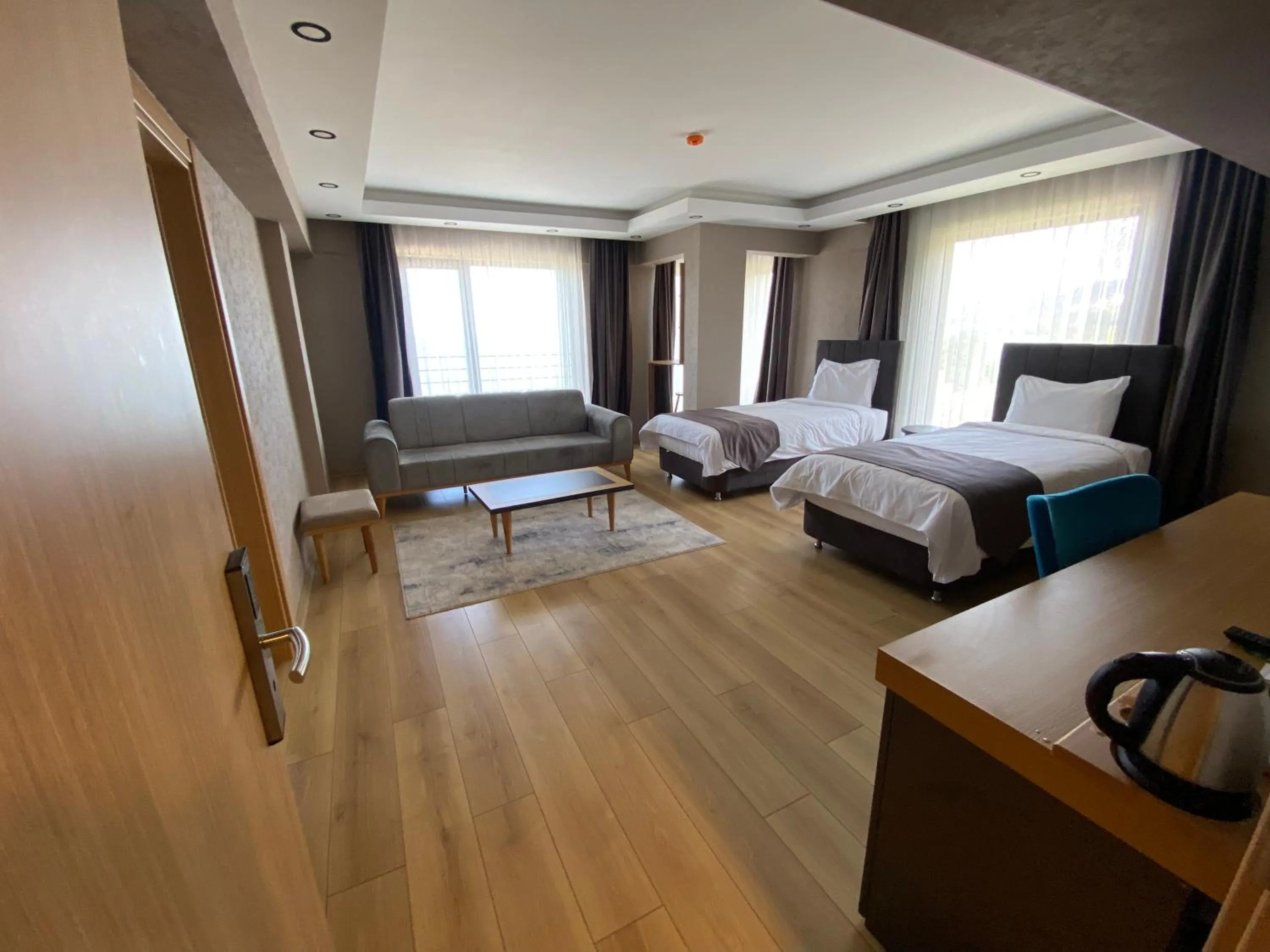 Bed in Şehrar Suite Hotel