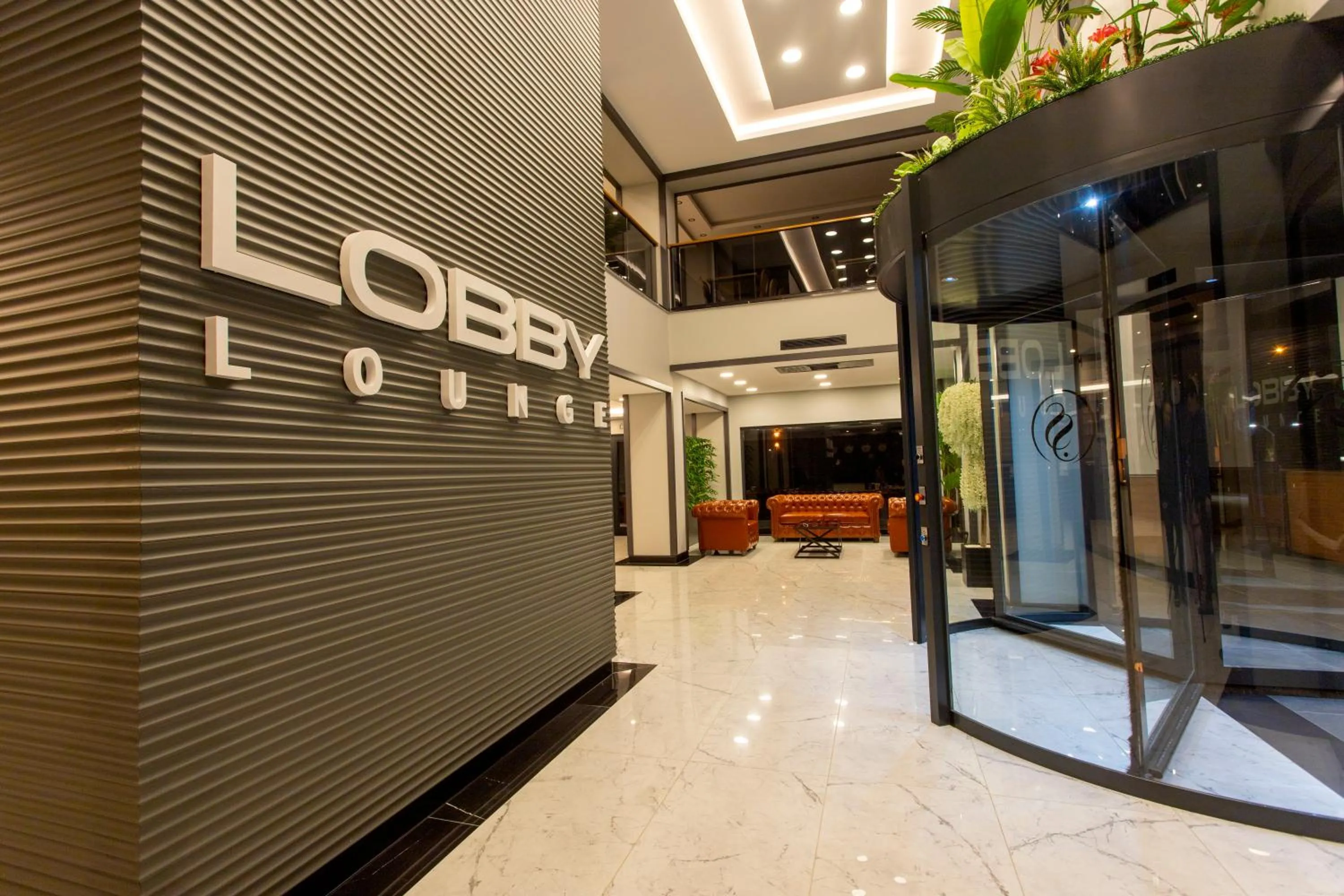 Lobby or reception in Şehrar Suite Hotel