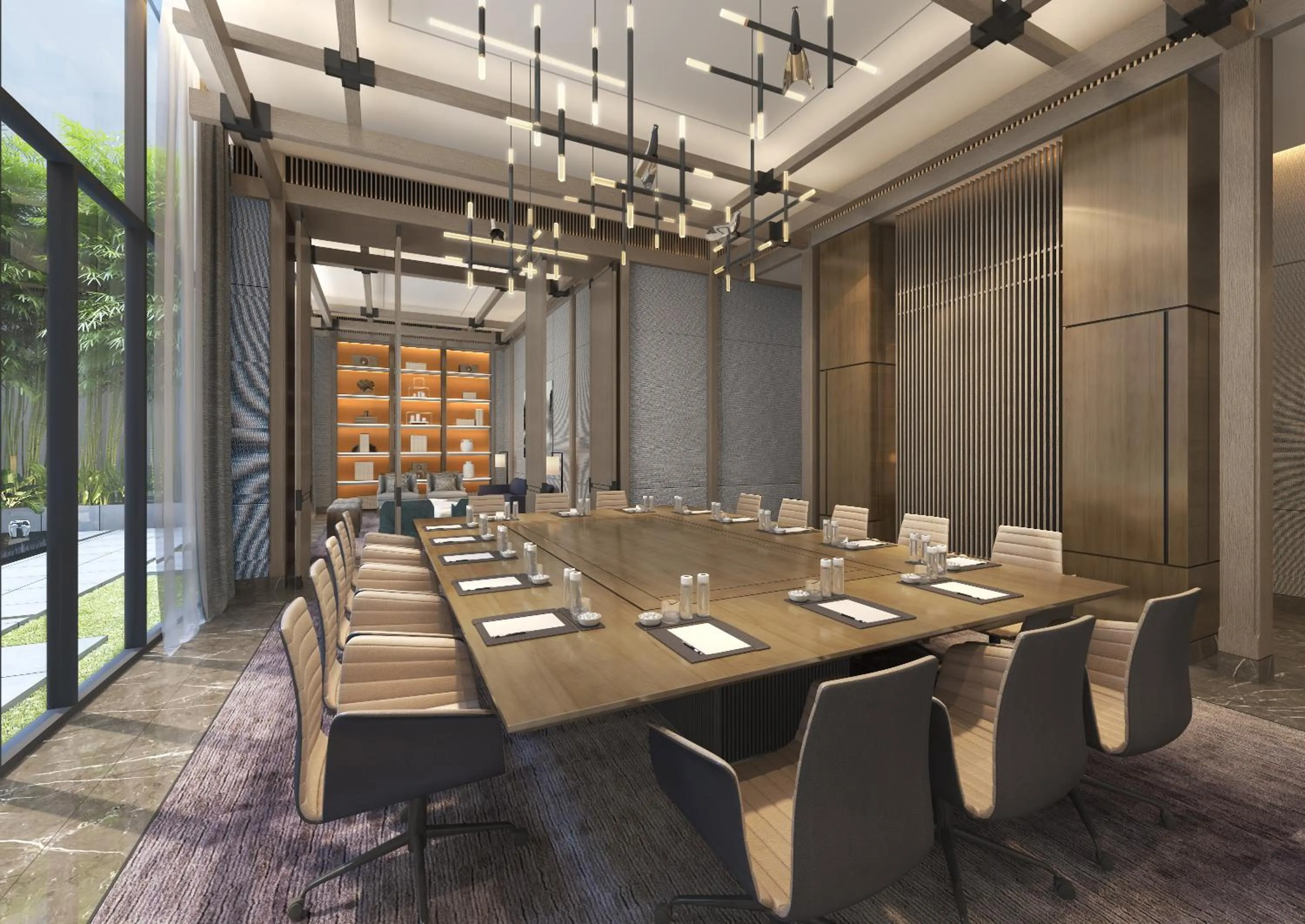 Meeting/conference room in HUALUXE Yibin