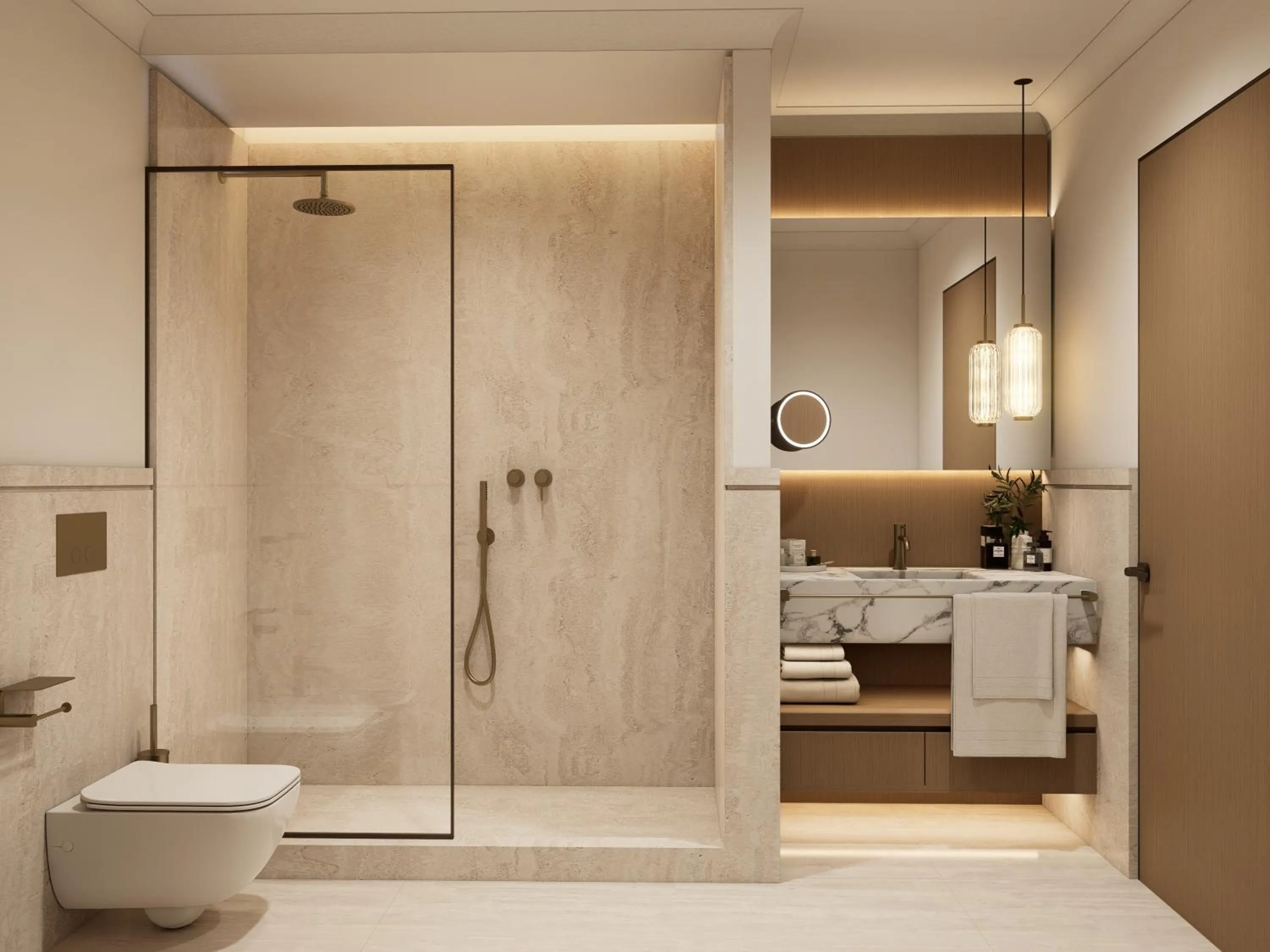 Bathroom in Palazzo Firenze by Baglioni Hotels & Resorts
