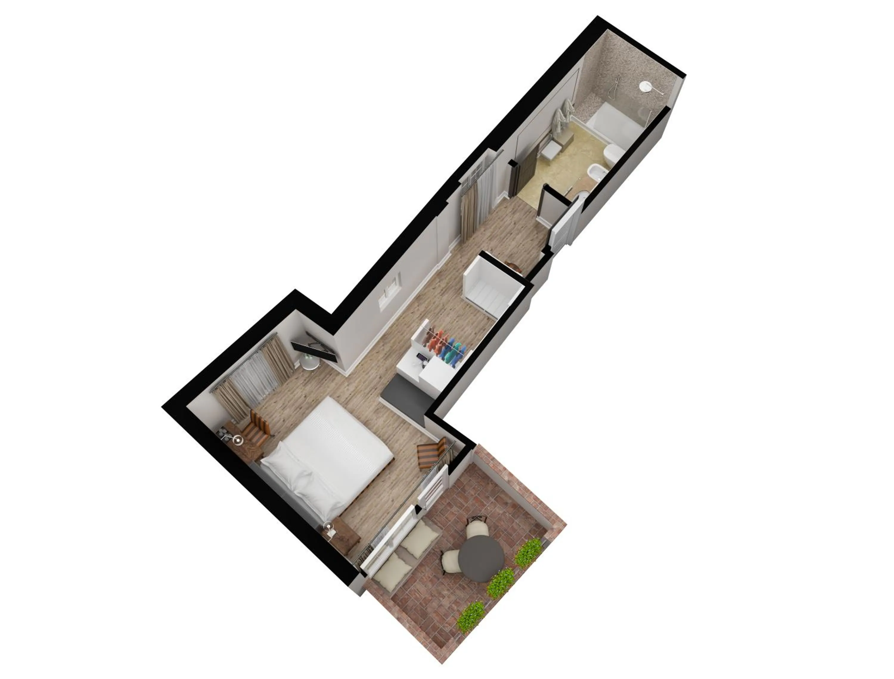 Floor plan in Palazzo Firenze by Baglioni Hotels & Resorts