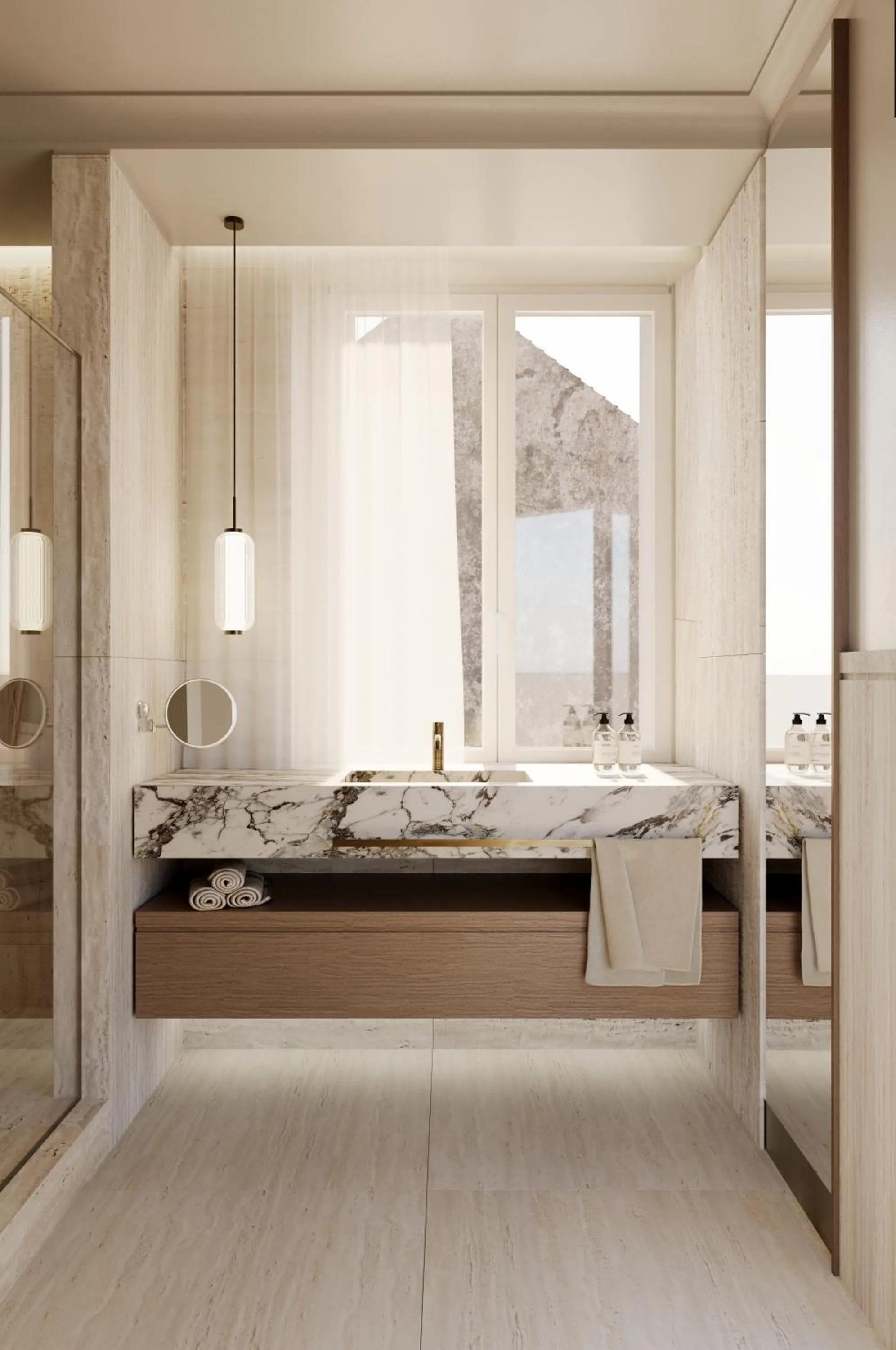 Bathroom in Palazzo Firenze by Baglioni Hotels & Resorts