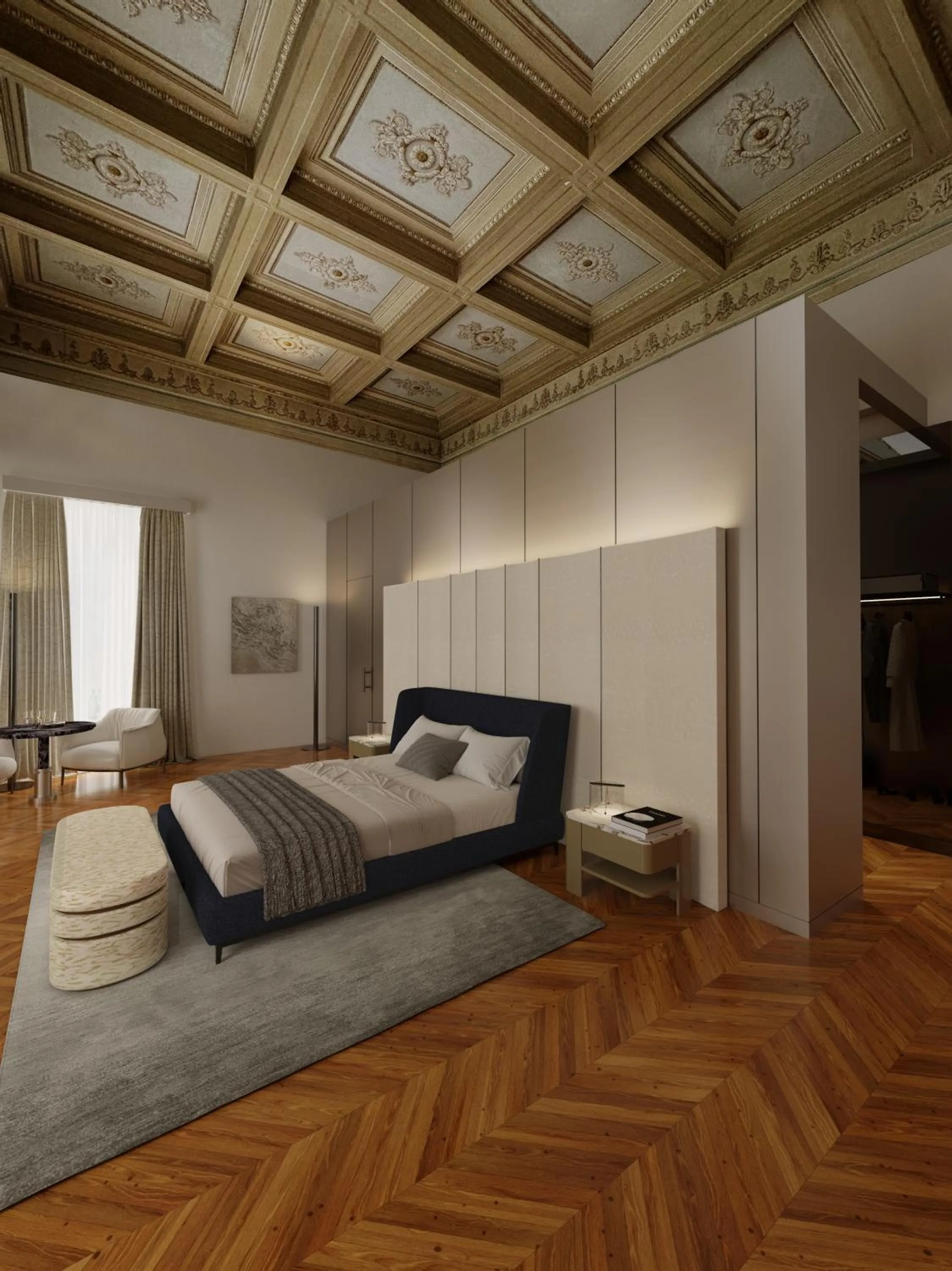 Bedroom, Bed in Palazzo Firenze by Baglioni Hotels & Resorts