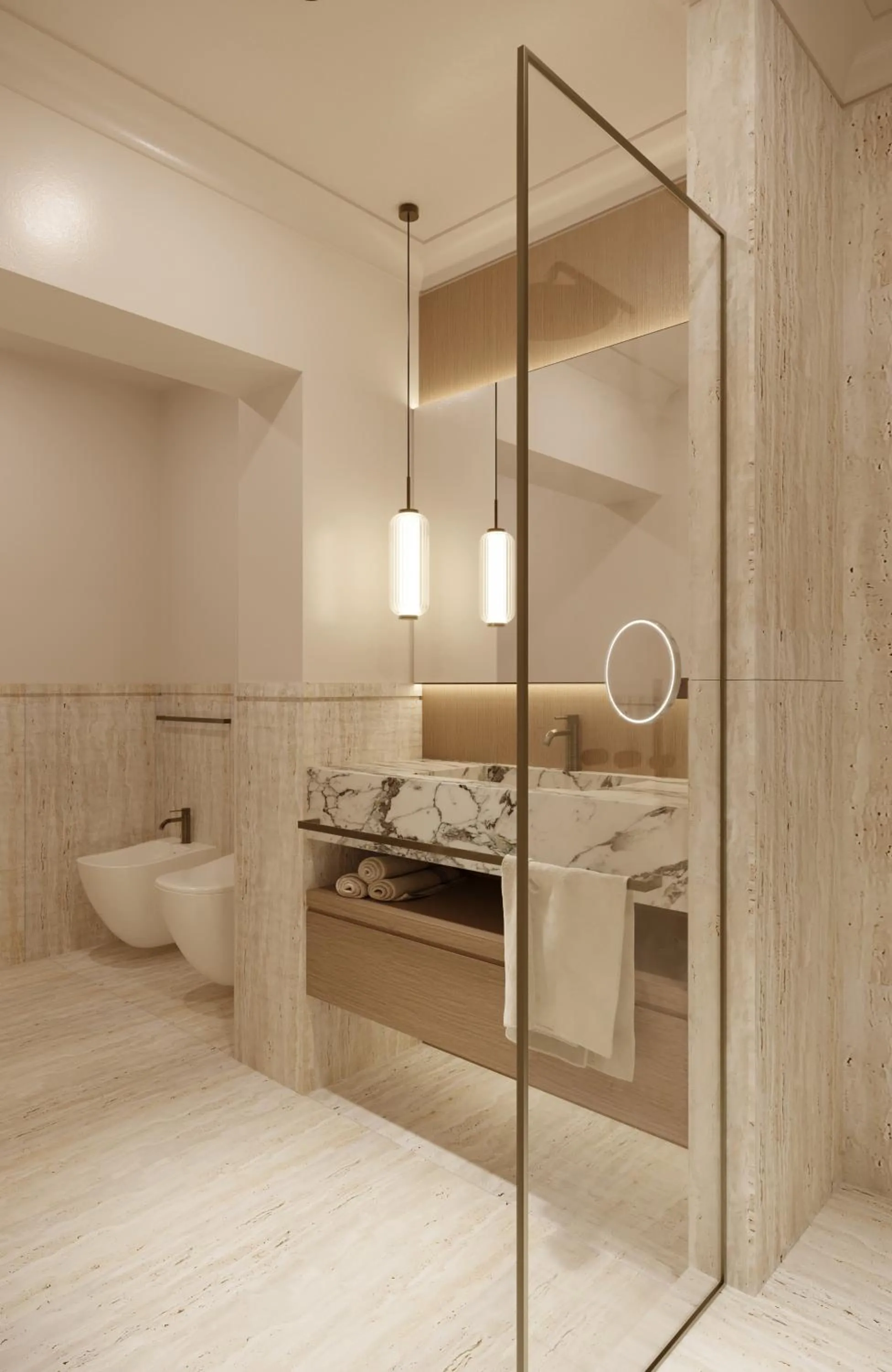 Bathroom in Palazzo Firenze by Baglioni Hotels & Resorts