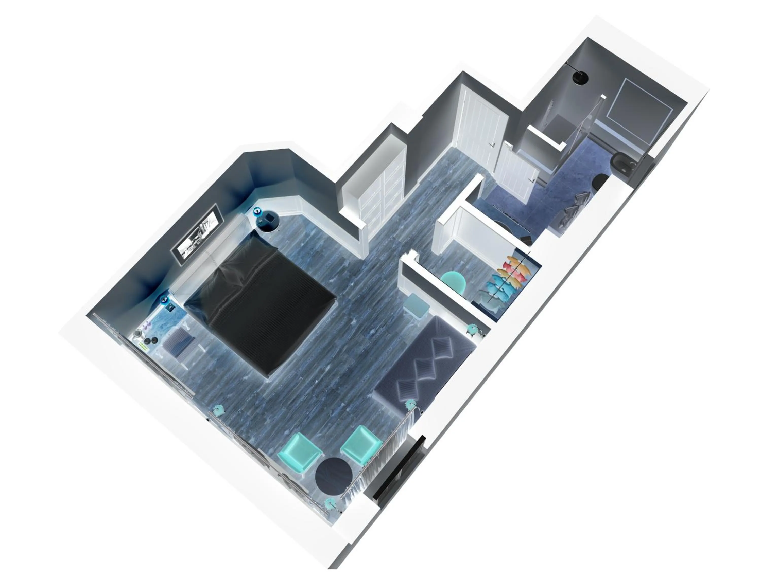 Floor plan in Palazzo Firenze by Baglioni Hotels & Resorts