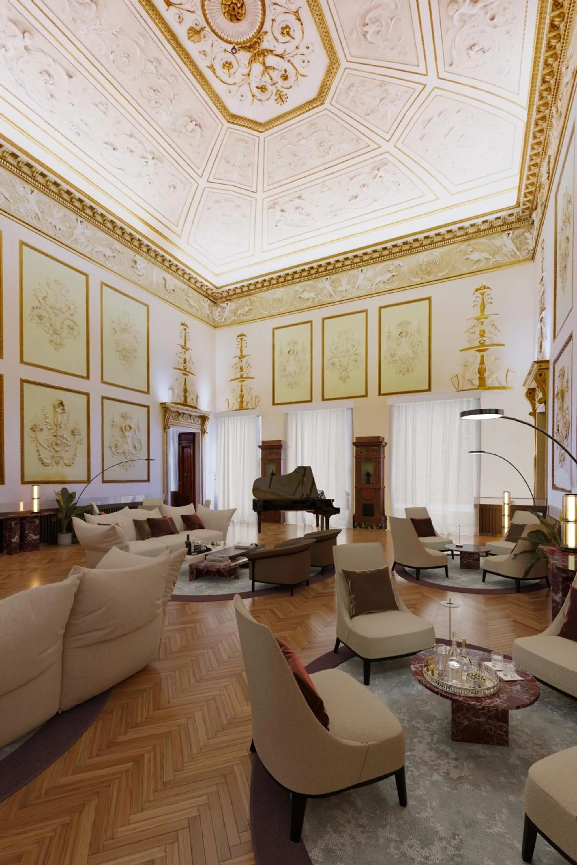 Lobby or reception in Palazzo Firenze by Baglioni Hotels & Resorts