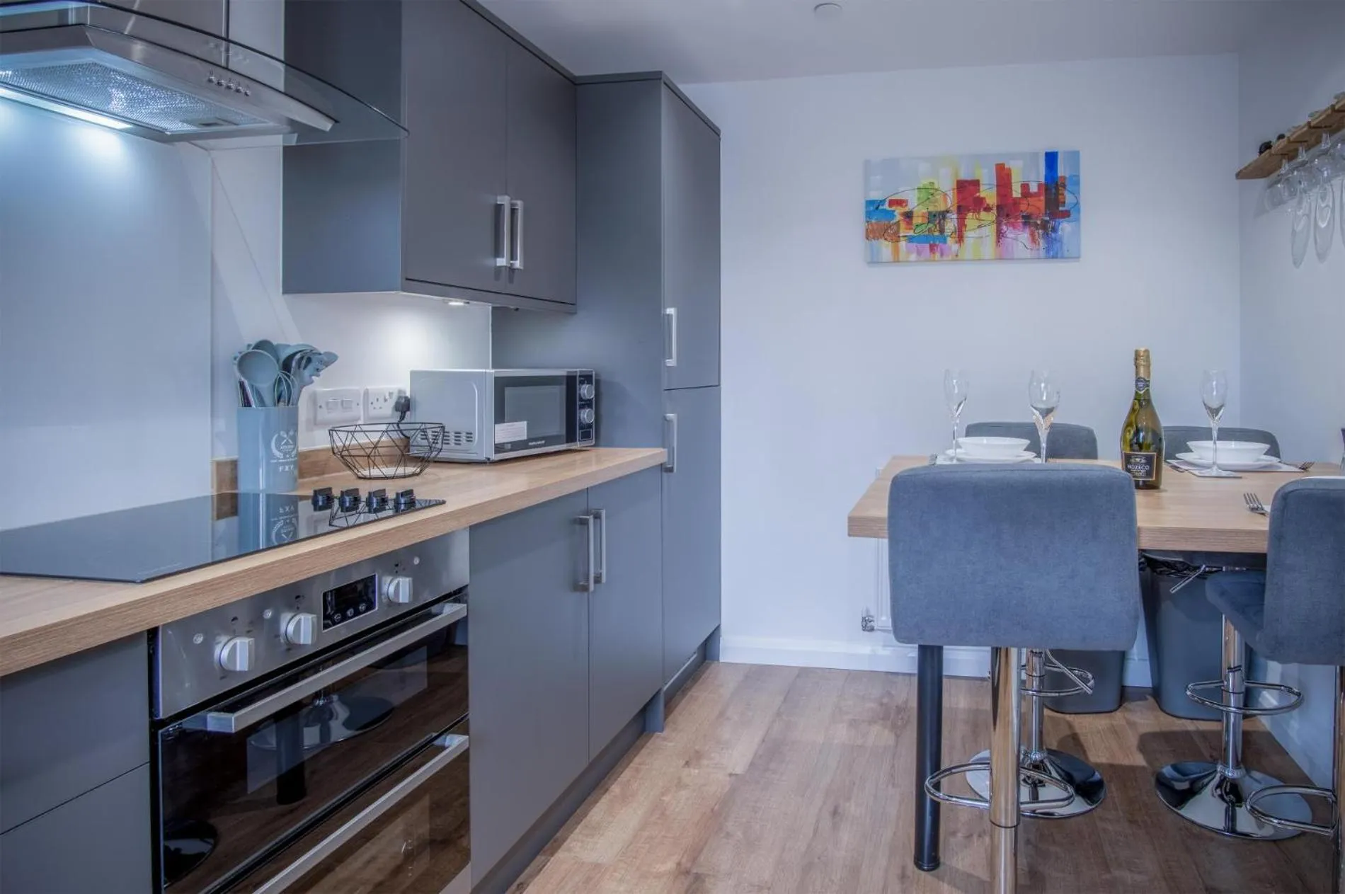 Floor plan in Johnnys Cove - 2 Bedroom Holiday Home - New Hedges