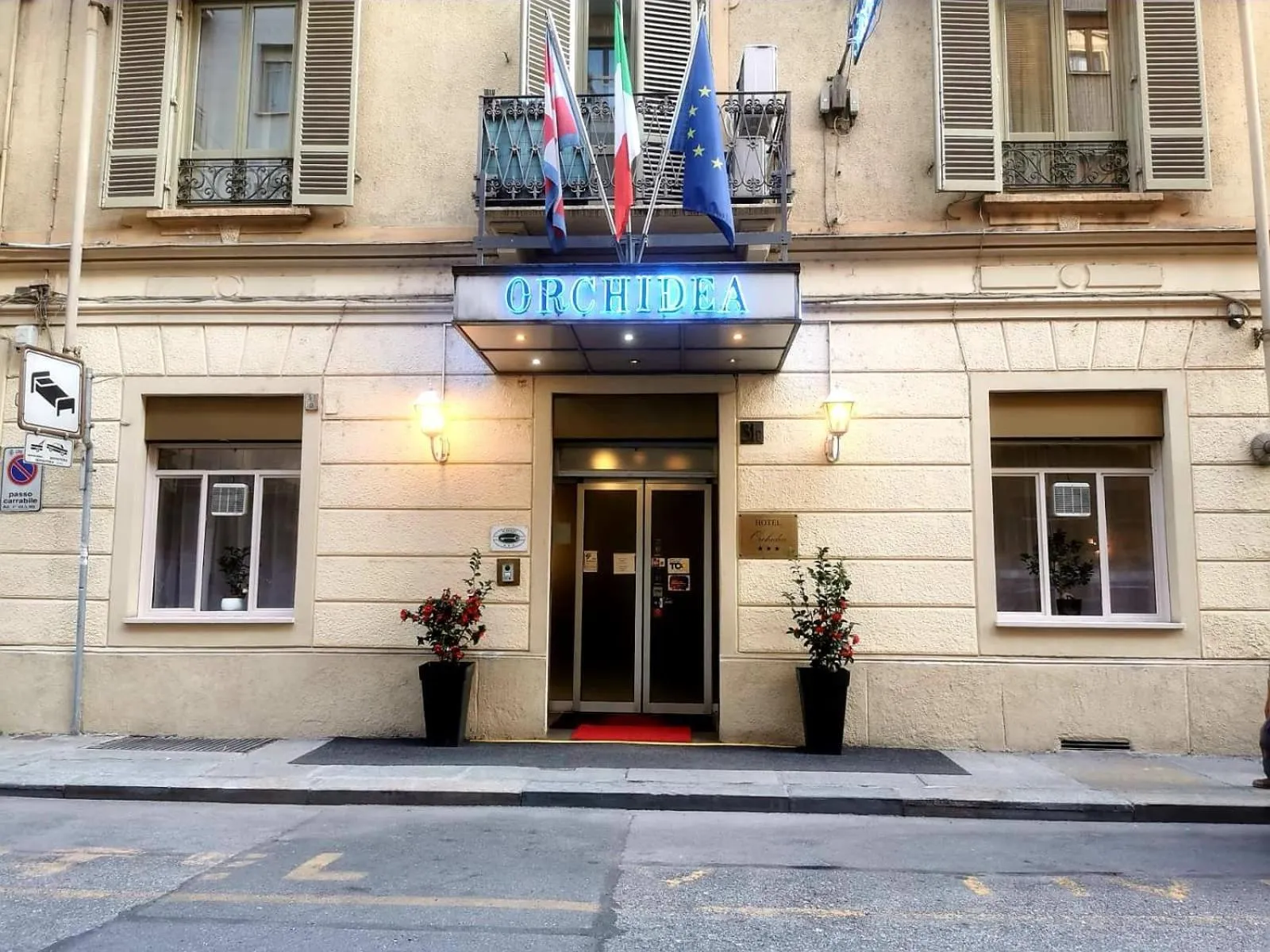 Property building in Hotel Orchidea